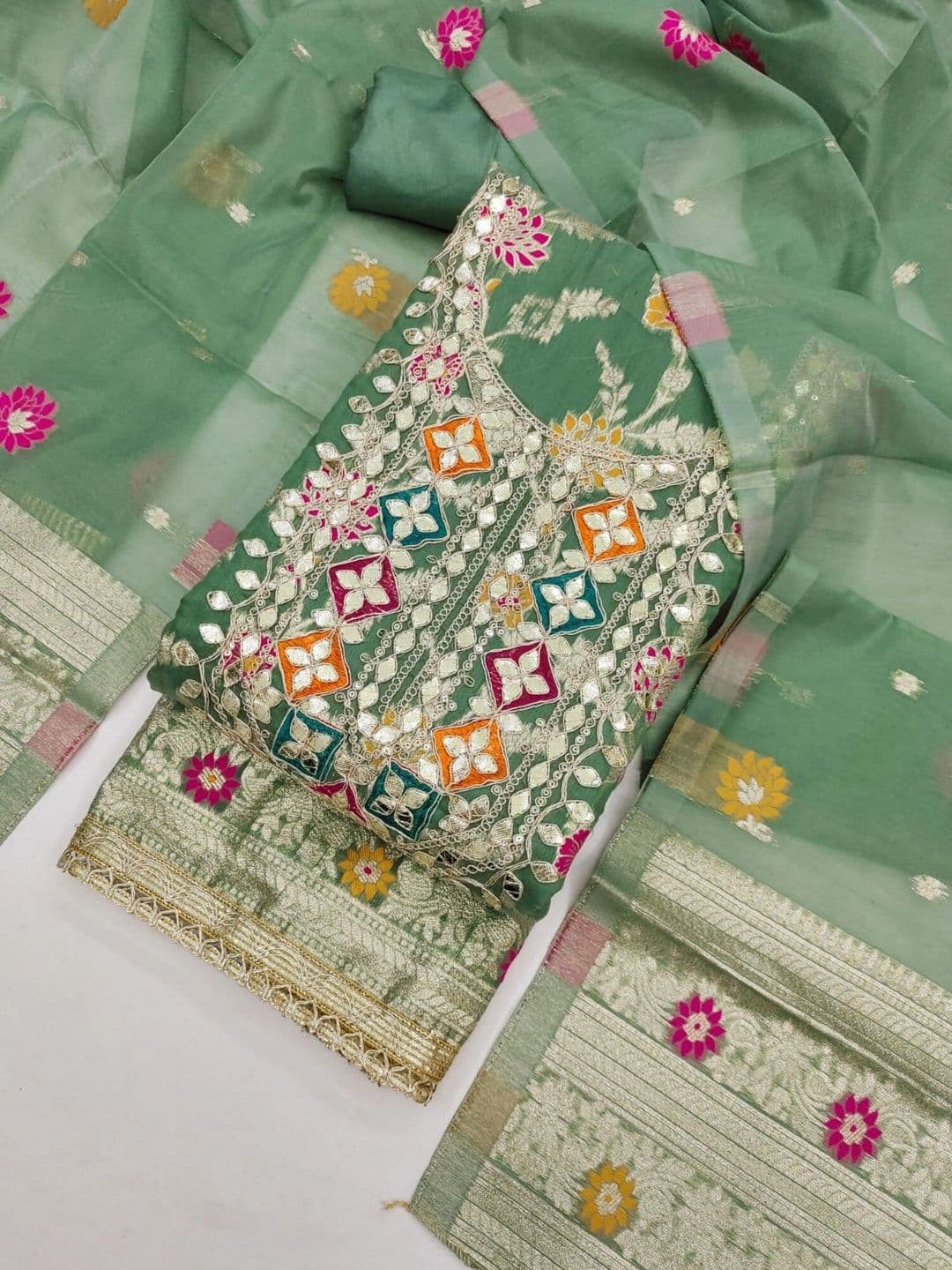 TAVAS Unstitched Dress Material thumbnail 5
