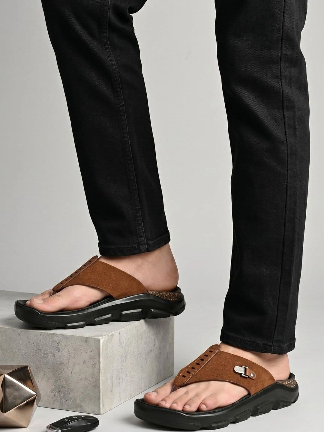 BINUTOP Men Comfort Sandals thumbnail 5