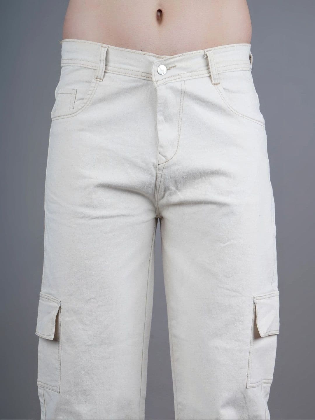 HERE&NOW Men Classic Relaxed Fit Mid-Rise Stretchable Jeans thumbnail 4
