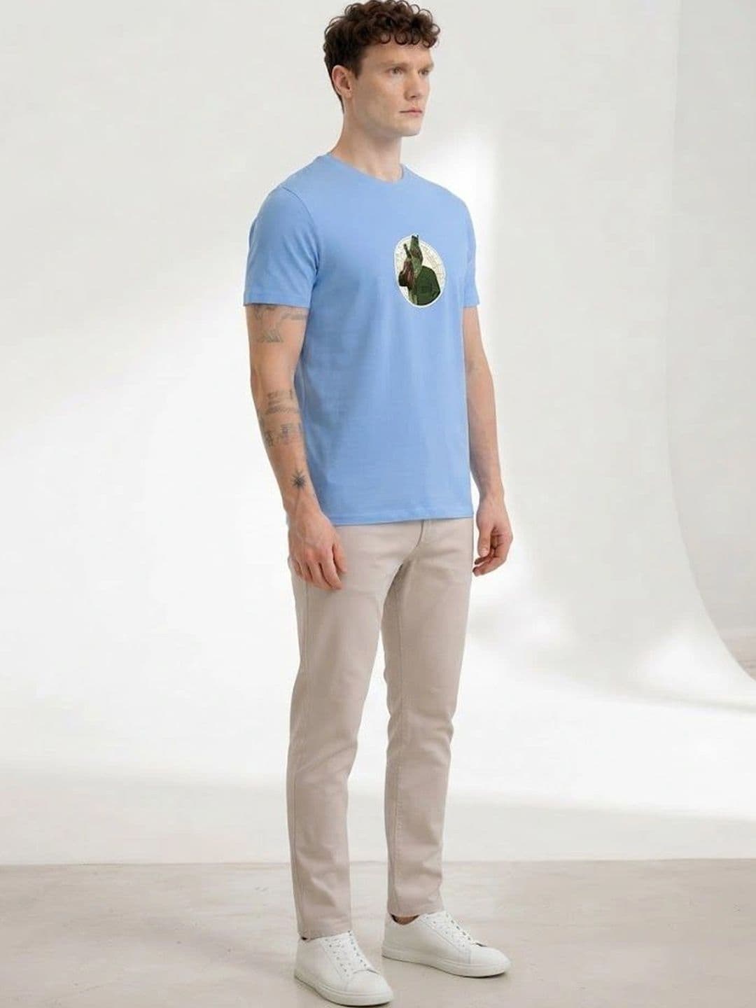 BAESD Men Printed T-shirt thumbnail 2