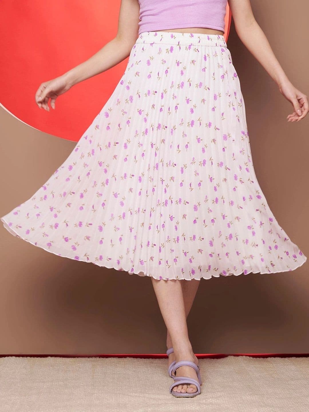 CORSICA Women Floral Midi Flared Skirt - view 1