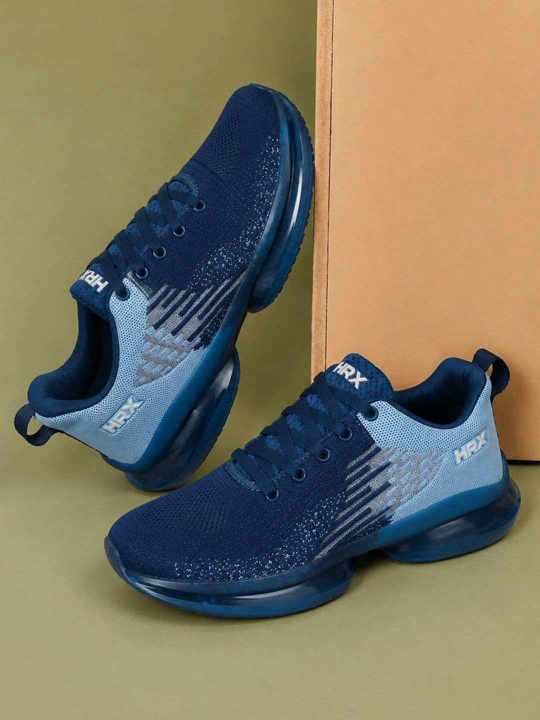 HRX by Hrithik Roshan Men Textile Running Shoes - view 1