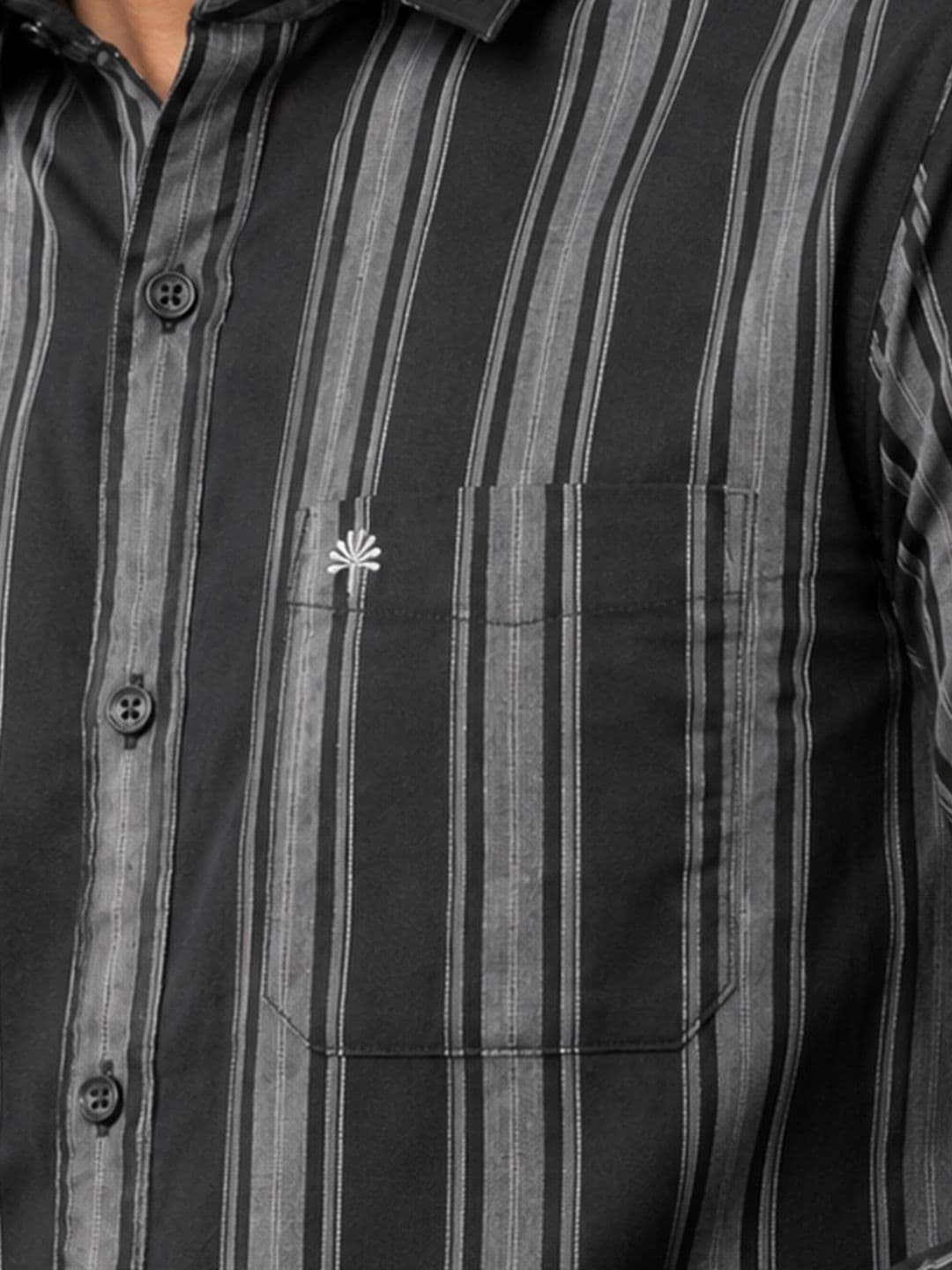Chennis Men Striped Casual Shirt thumbnail 3