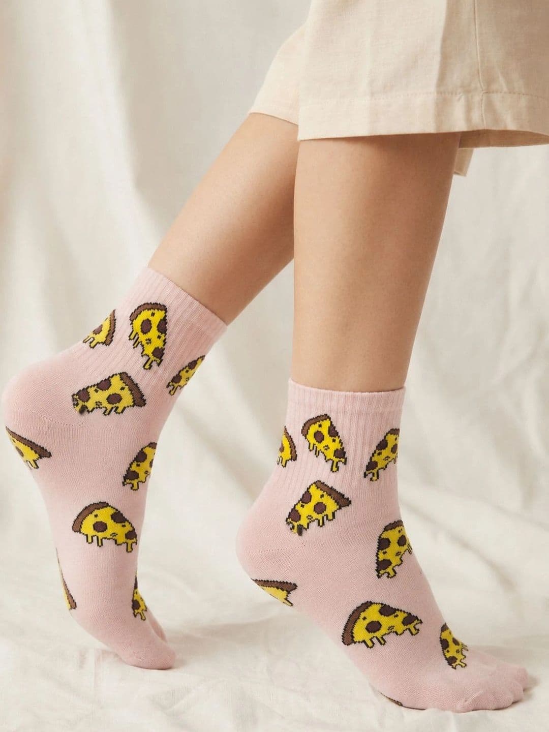 NeaToes Unisex Pack of 3 Cotton Assorted Patterned Ankle Length Socks thumbnail 3