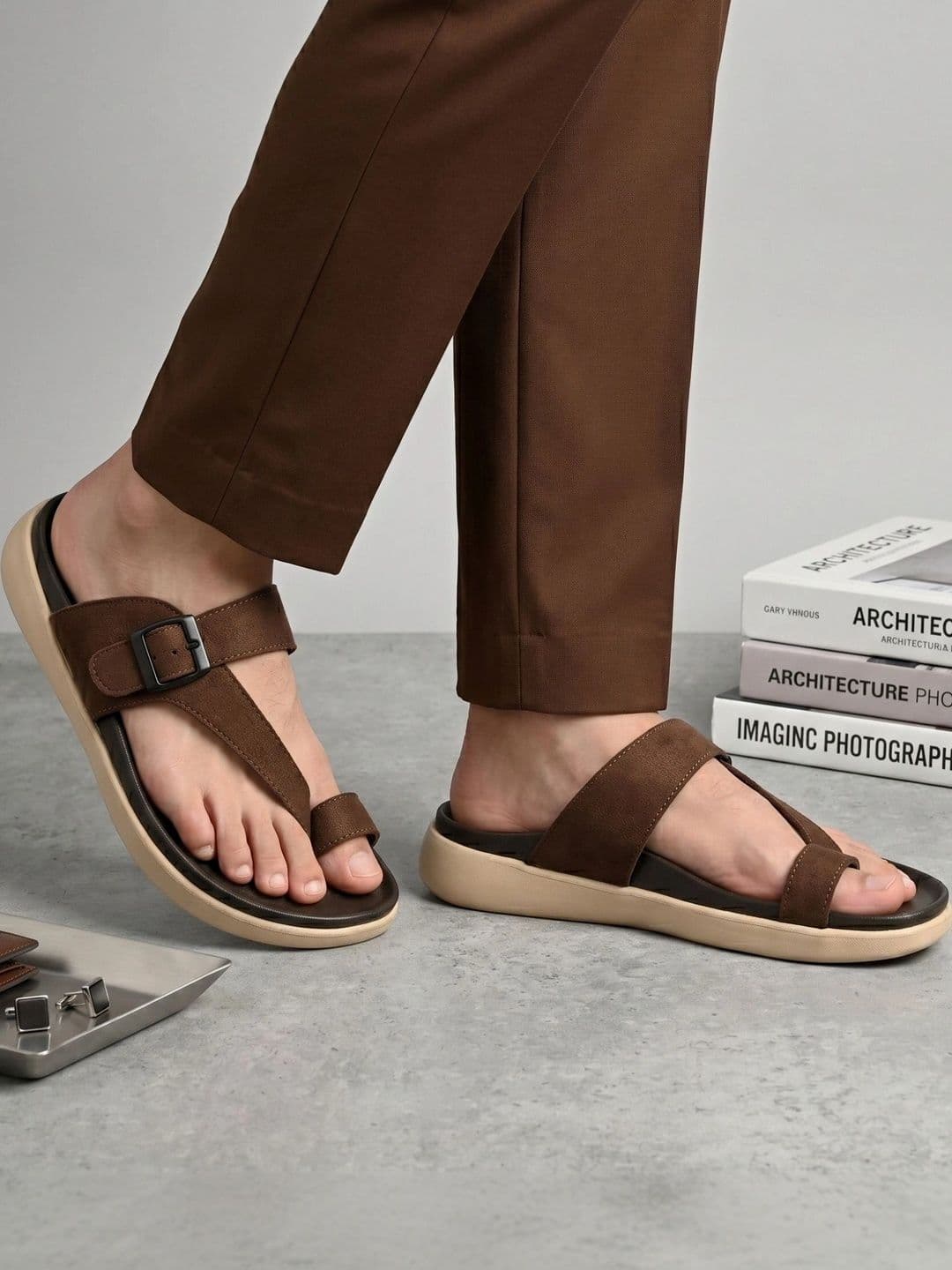 BINUTOP Men Comfort Sandals thumbnail 6