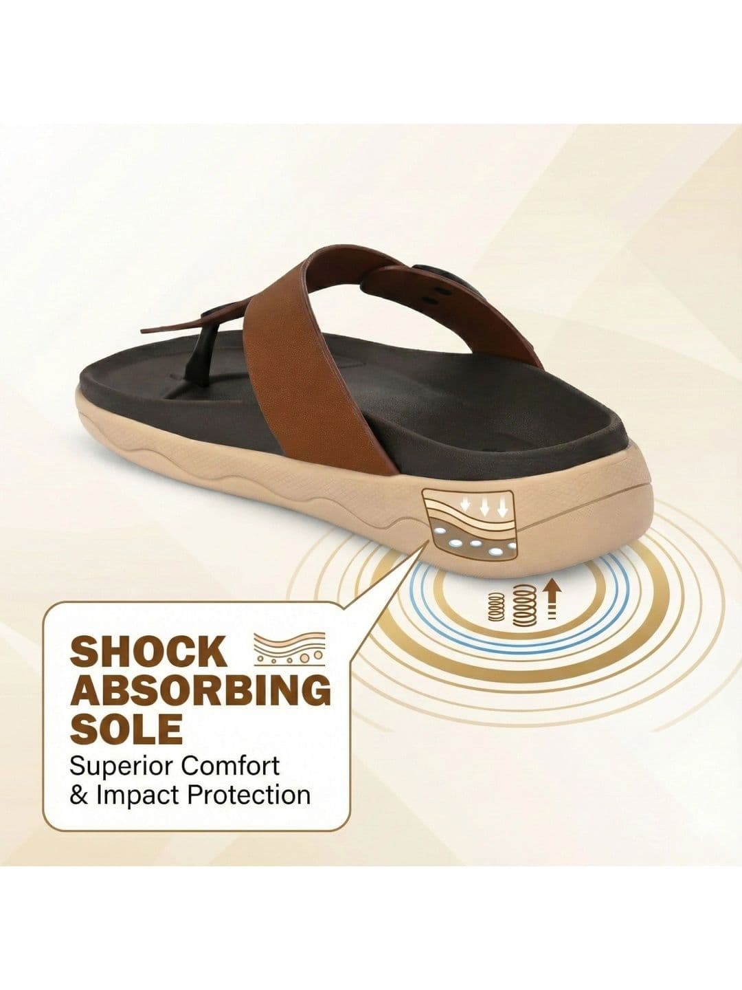 BINUTOP Men Comfort Sandals thumbnail 4