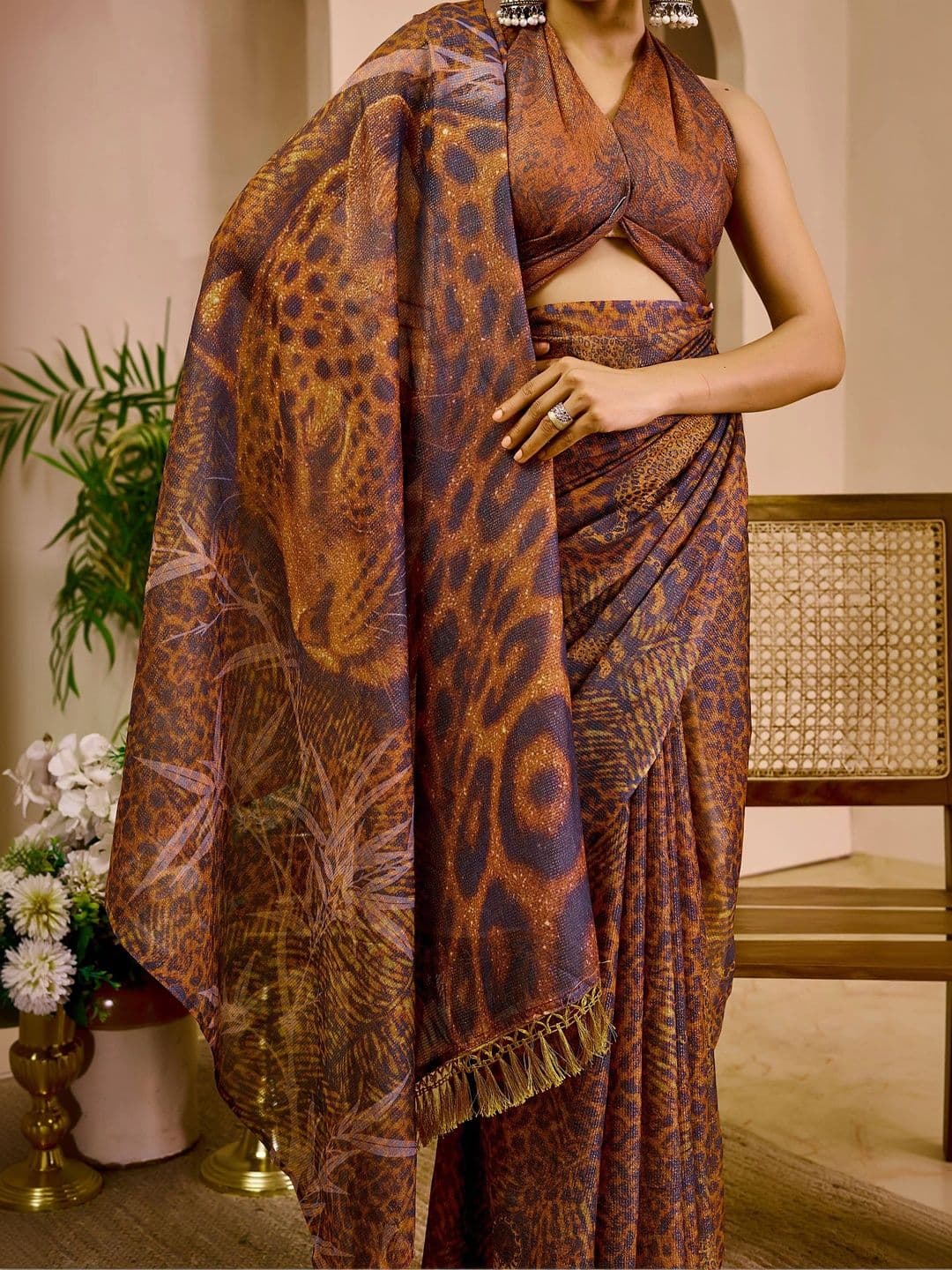 SAIYAMORI Pure Cotton Saree thumbnail 6