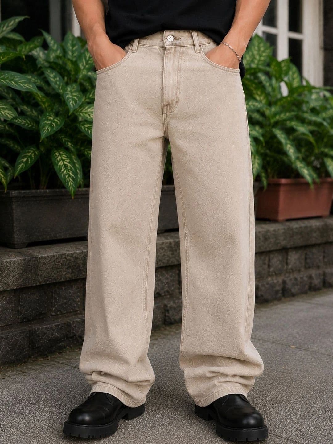 MQ Denim Men Straight Fit Mid-Rise Jeans - view 1