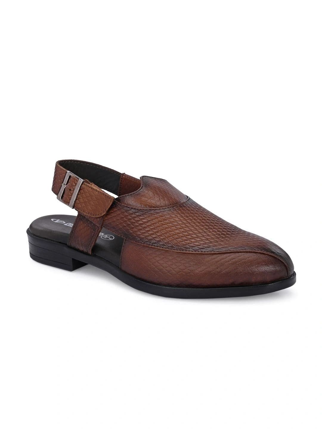 Valentino Men Leather Shoe-Style Sandals thumbnail 6