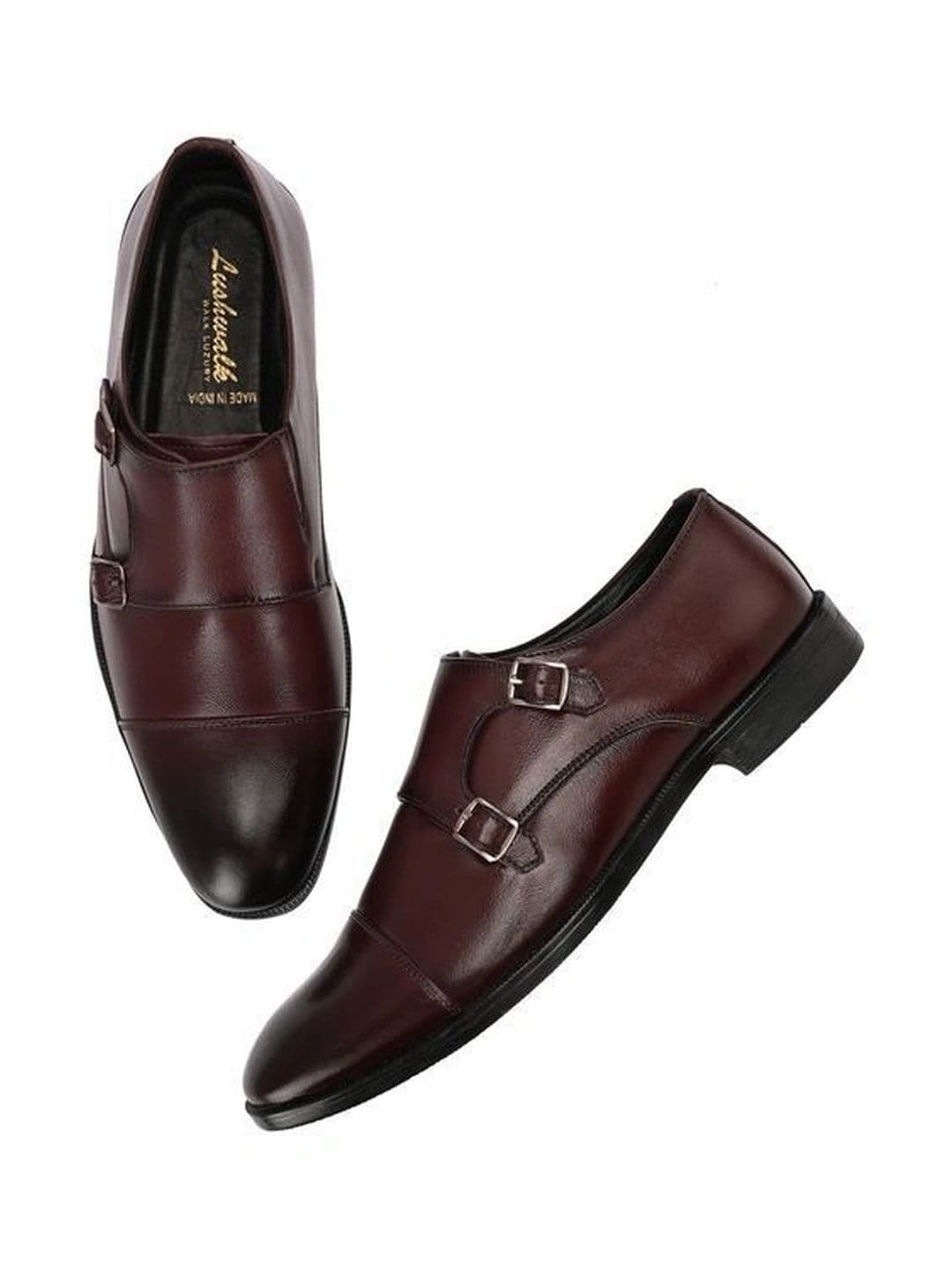 Lushwalk Men Leather Pointed-Toe Formal Shoes thumbnail 5