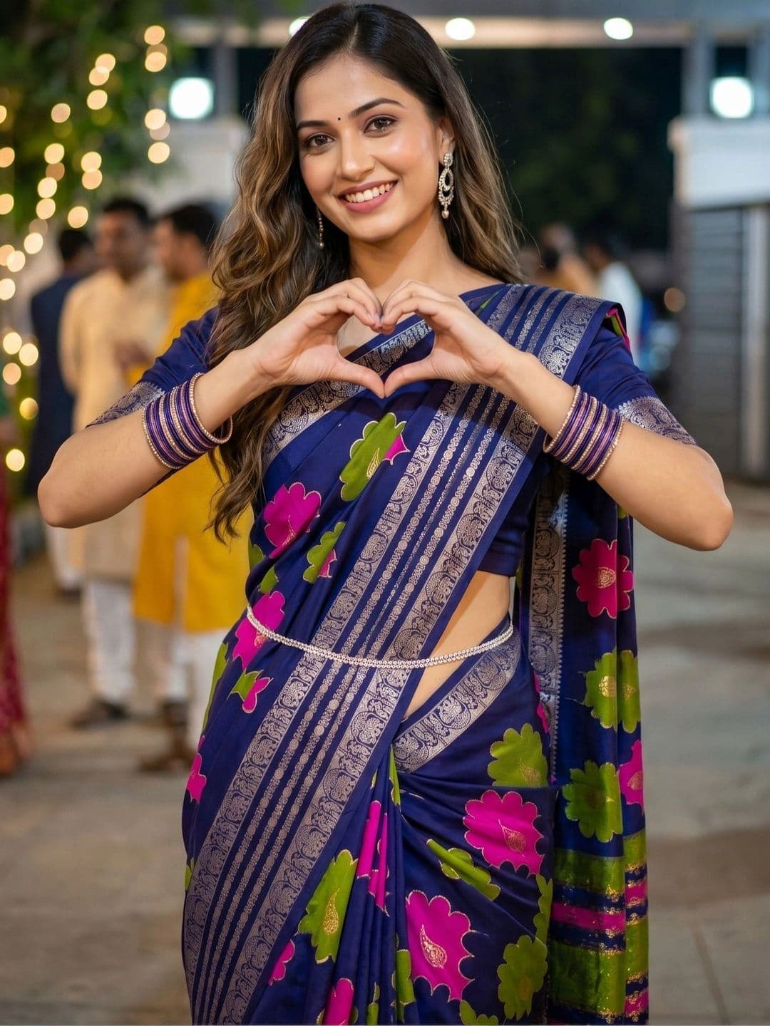 BOLOKA Woven Design Zari Art Silk Designer Saree - view 1