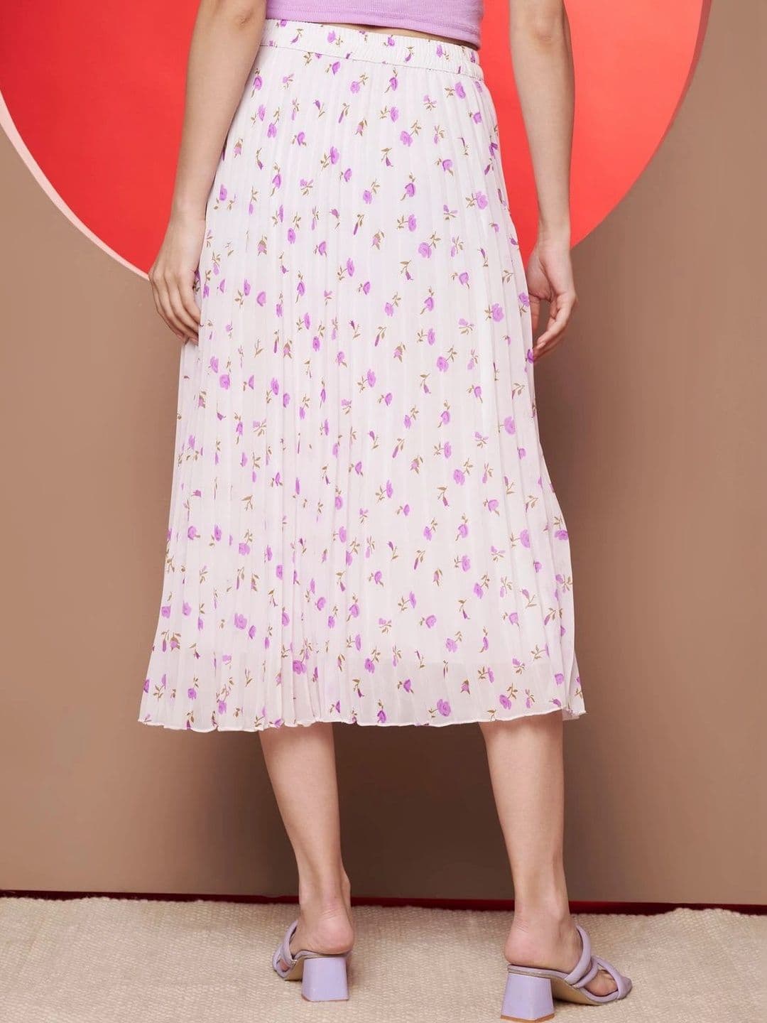 CORSICA Women Floral Midi Flared Skirt thumbnail 4