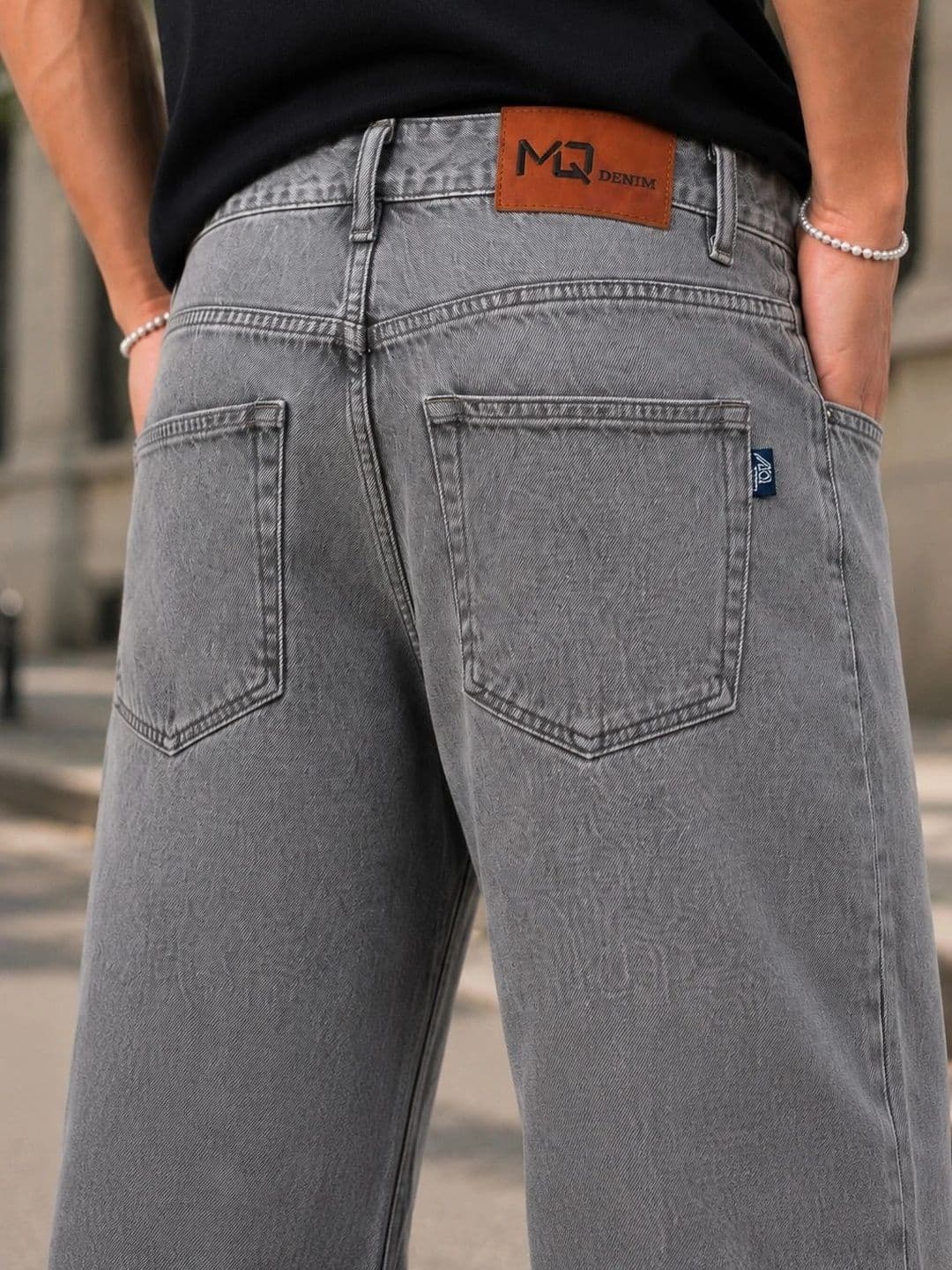 MQ Denim Men Straight Fit Mid-Rise Jeans thumbnail 5