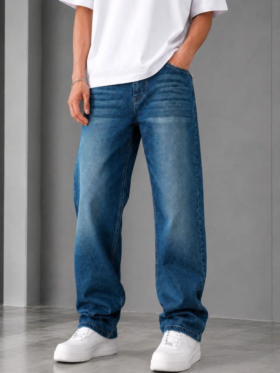 CMD Coinmen Denims Men Mid-Rise Low Distress Stretchable Jeans - view 1