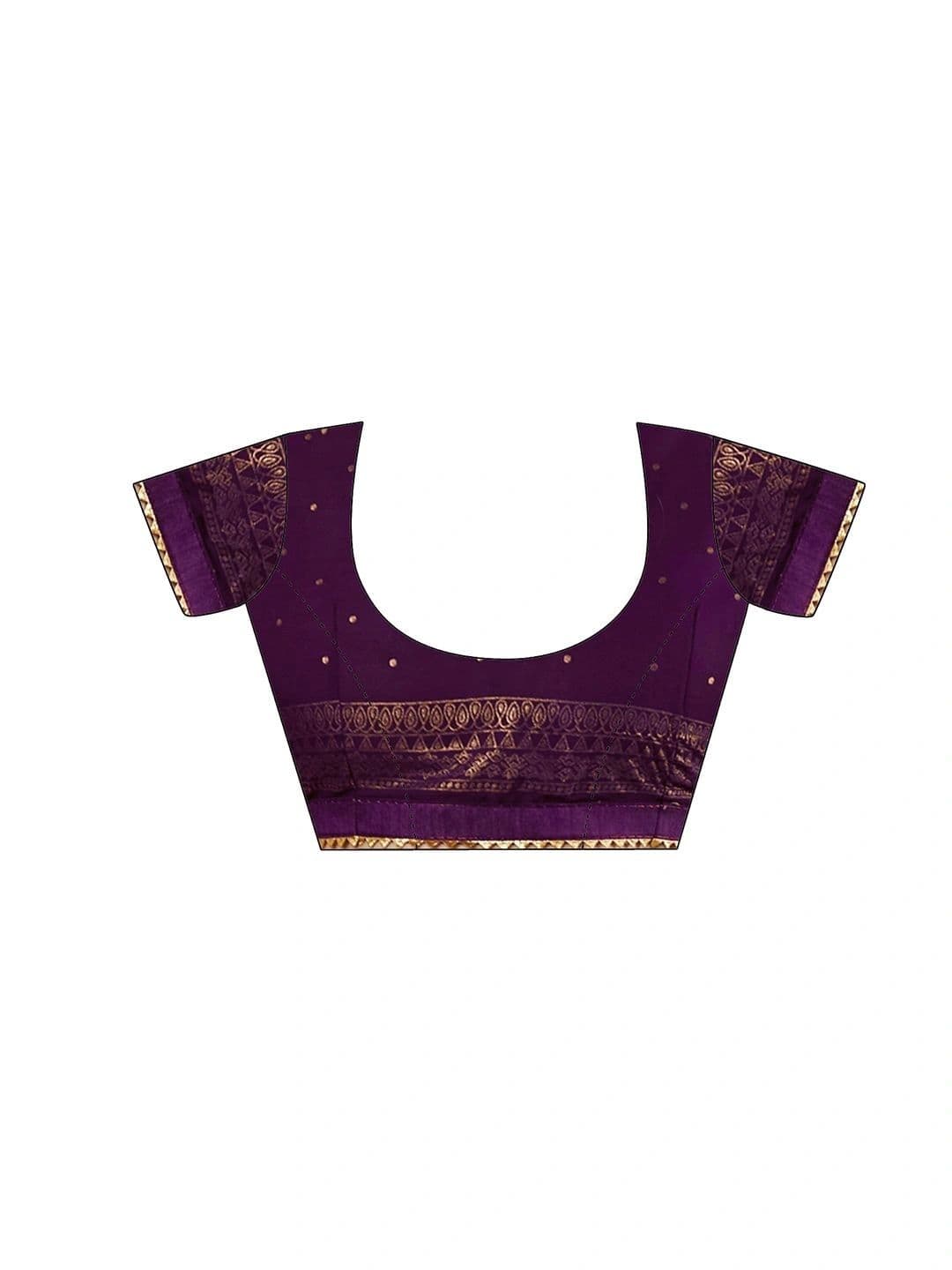 SANISA Woven Design Zari Pure Georgette Saree thumbnail 7