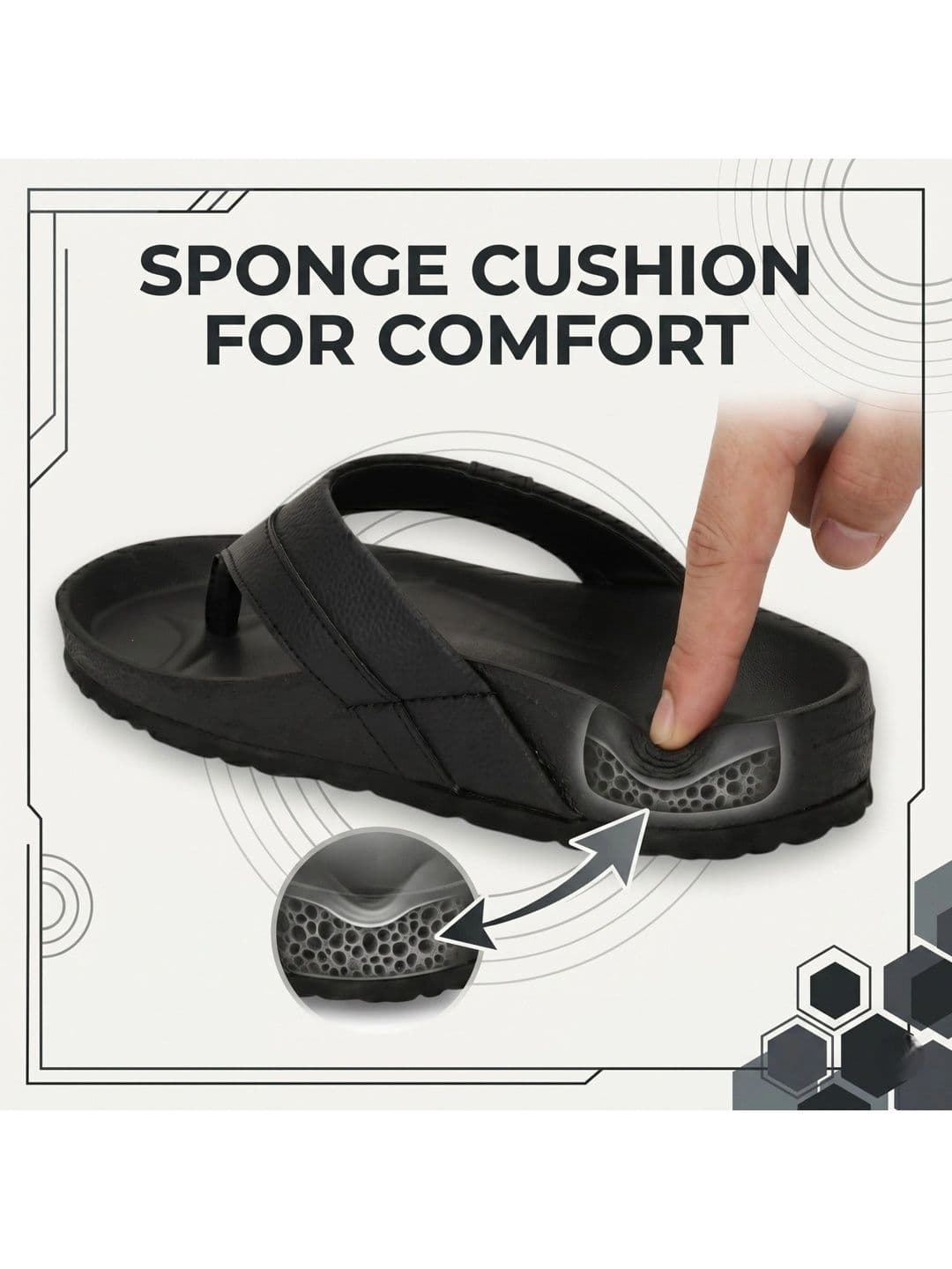 BINUTOP Men Comfort Sandals thumbnail 5