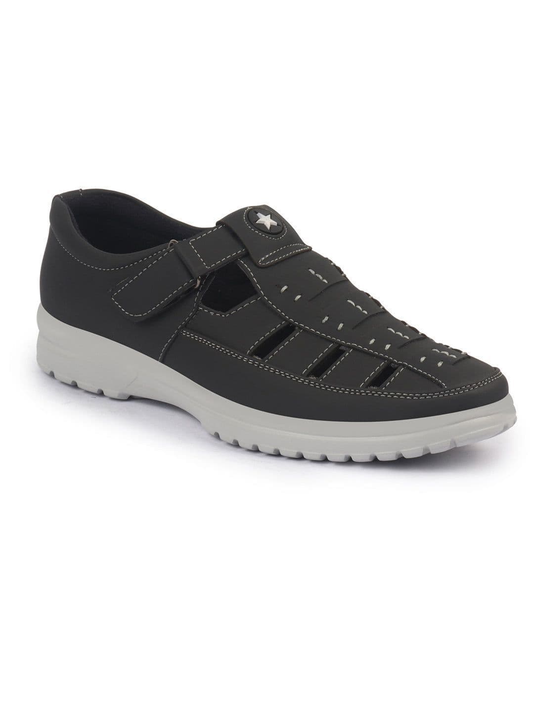 FAUSTO Men PU Fisherman Sandals thumbnail 2
