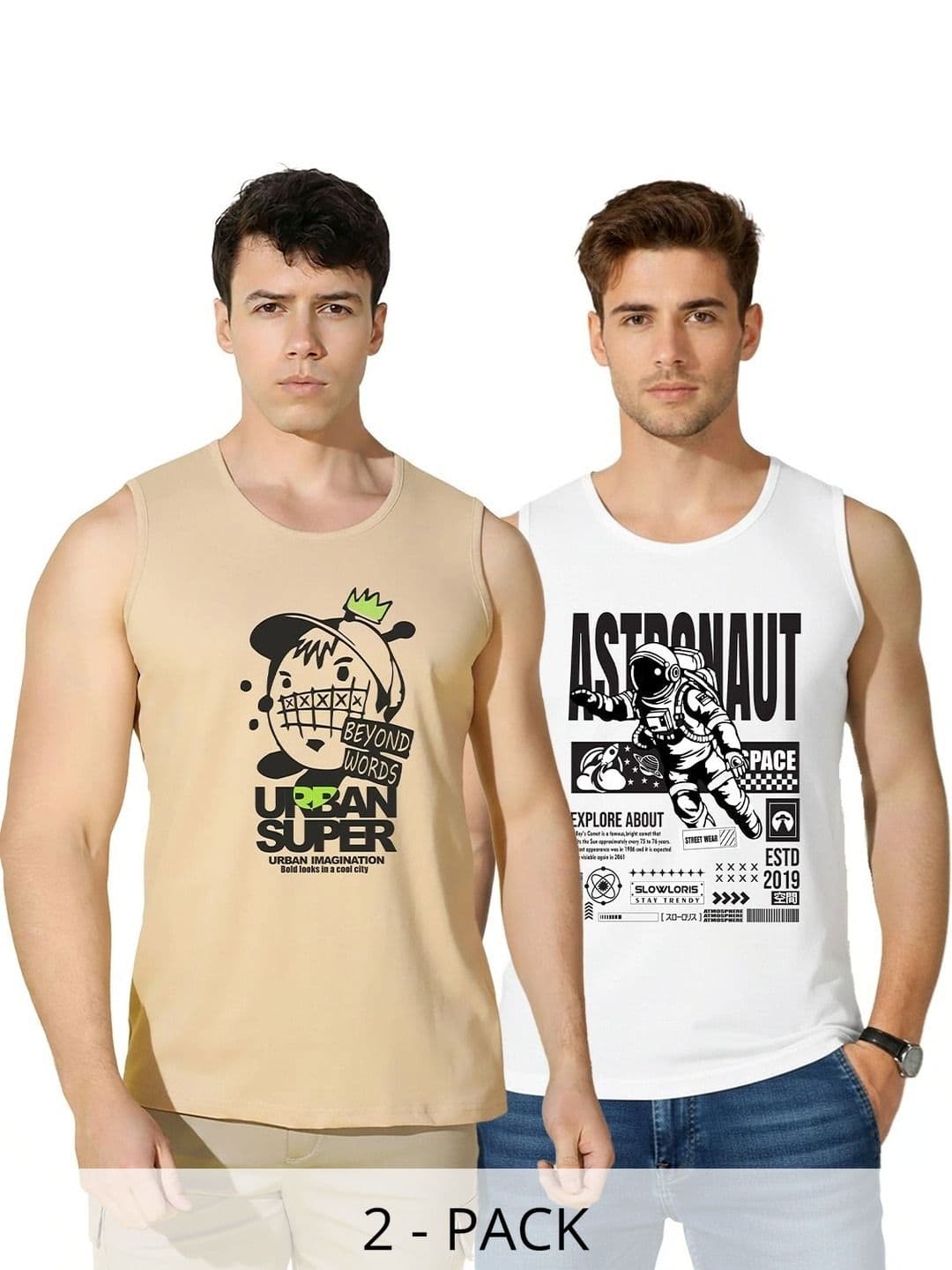 MINISTRY OF FRIENDS Men 2 Printed T-shirt - view 1