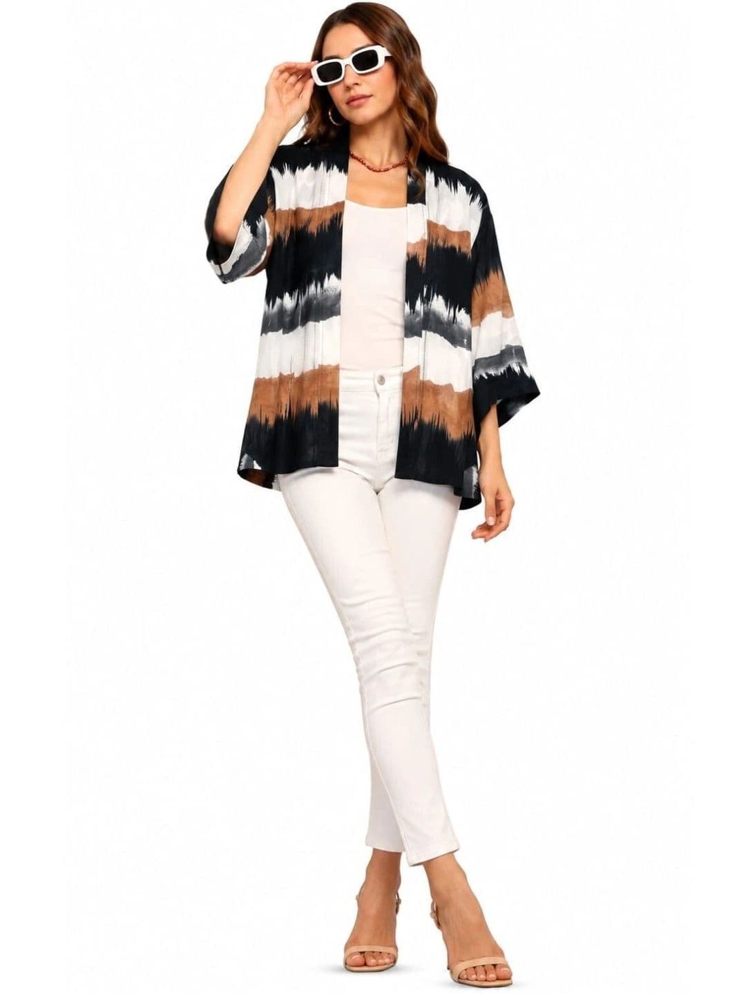 DearDean Women Printed Shrug thumbnail 3