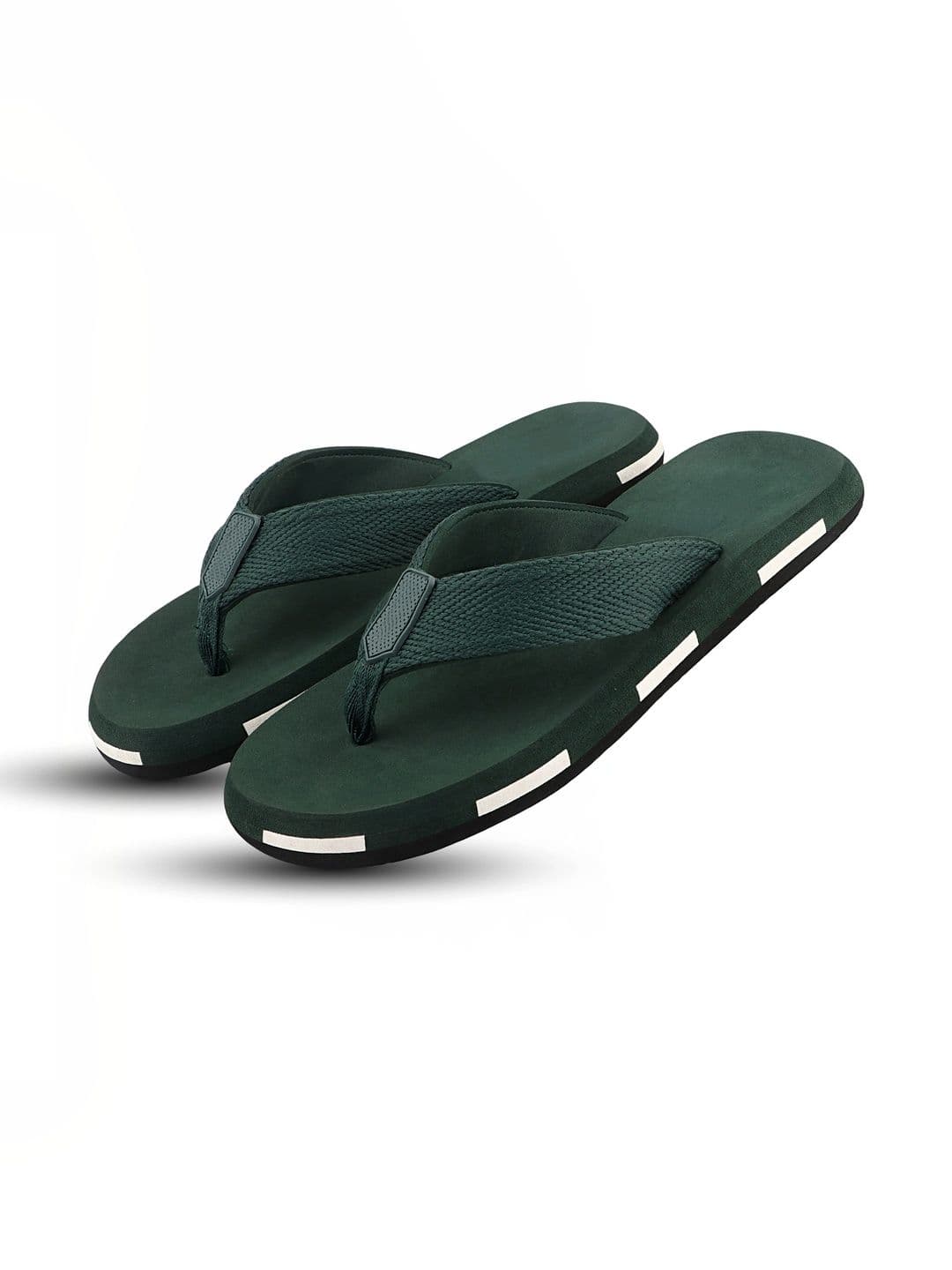 glitchez Men Striped Rubber Thong Flip-Flops thumbnail 4
