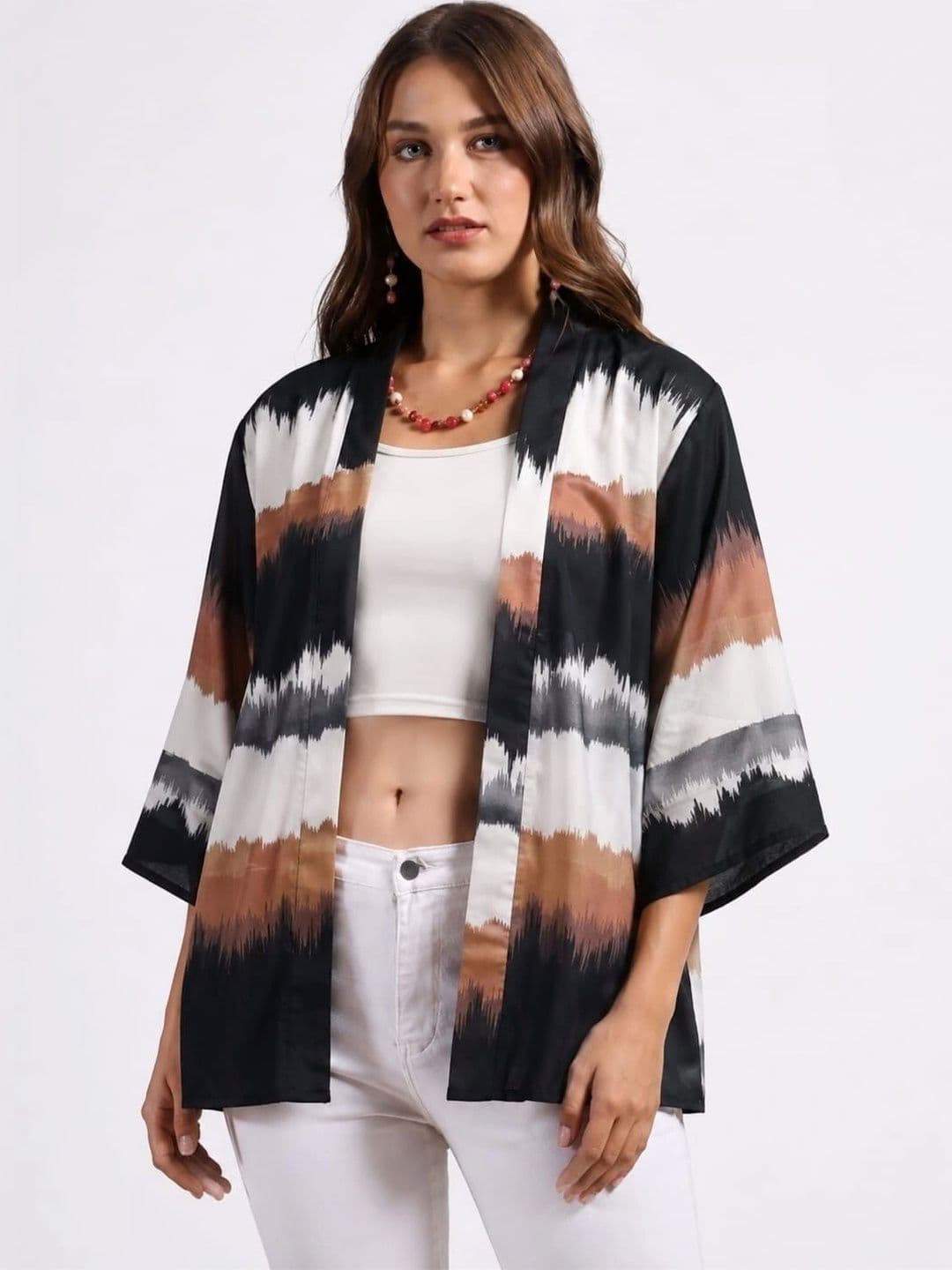 DearDean Women Printed Shrug thumbnail 6