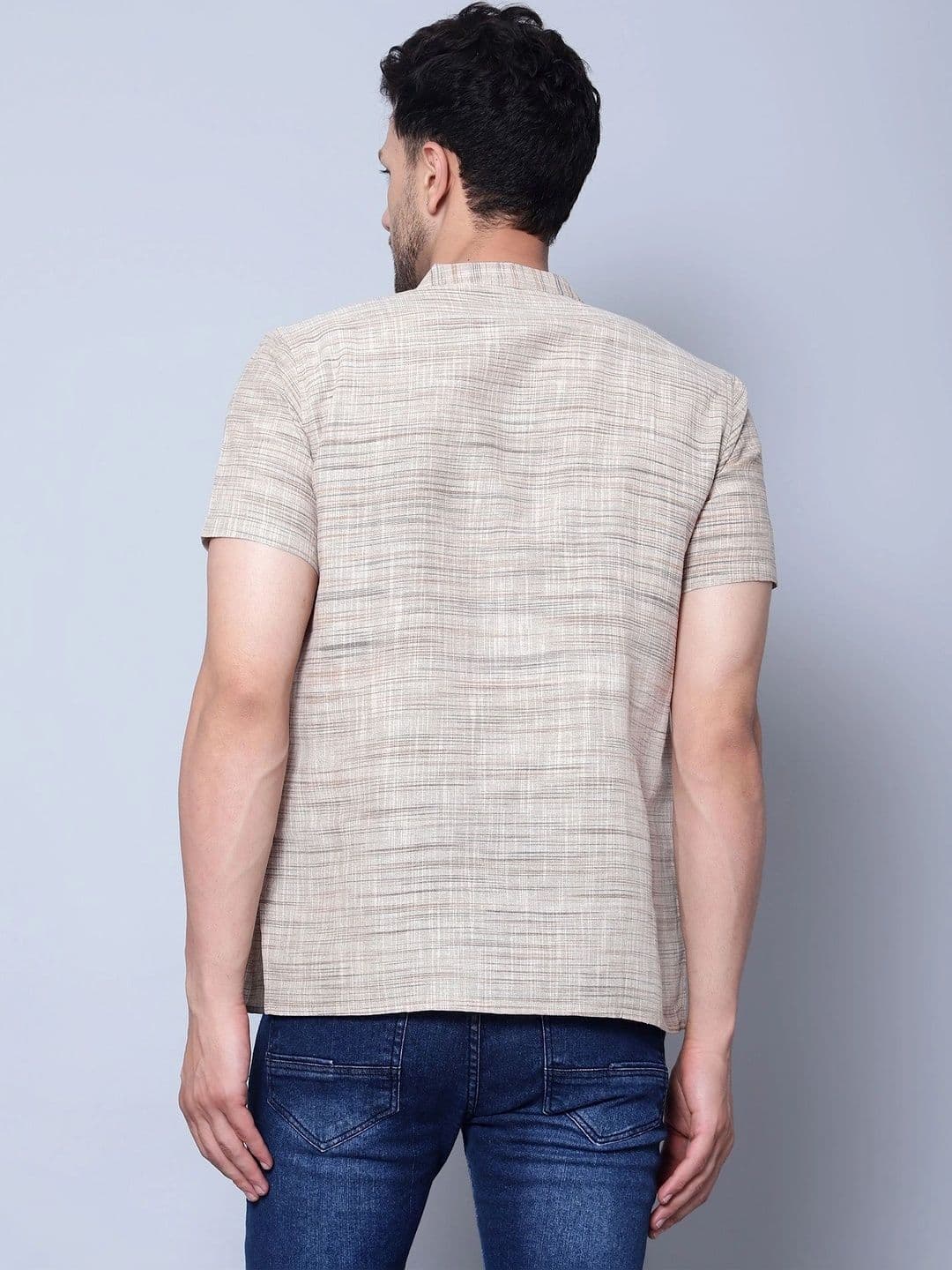 Latest Chikan Garments Men Khadi Kurta thumbnail 3