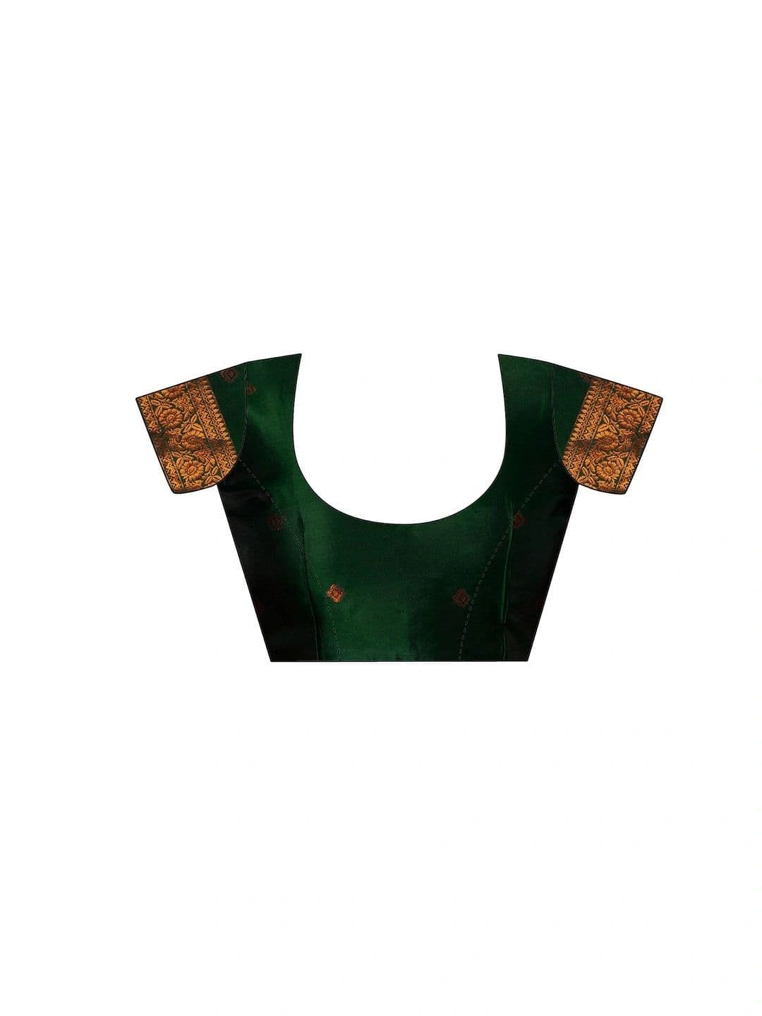 SANISA Woven Design Zari Silk Blend Saree thumbnail 2