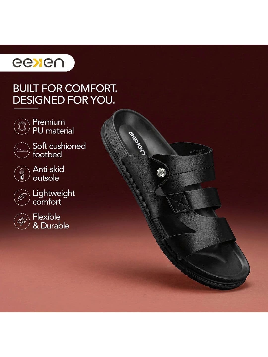 Paragon EEKEN Men Comfort Sandals thumbnail 2