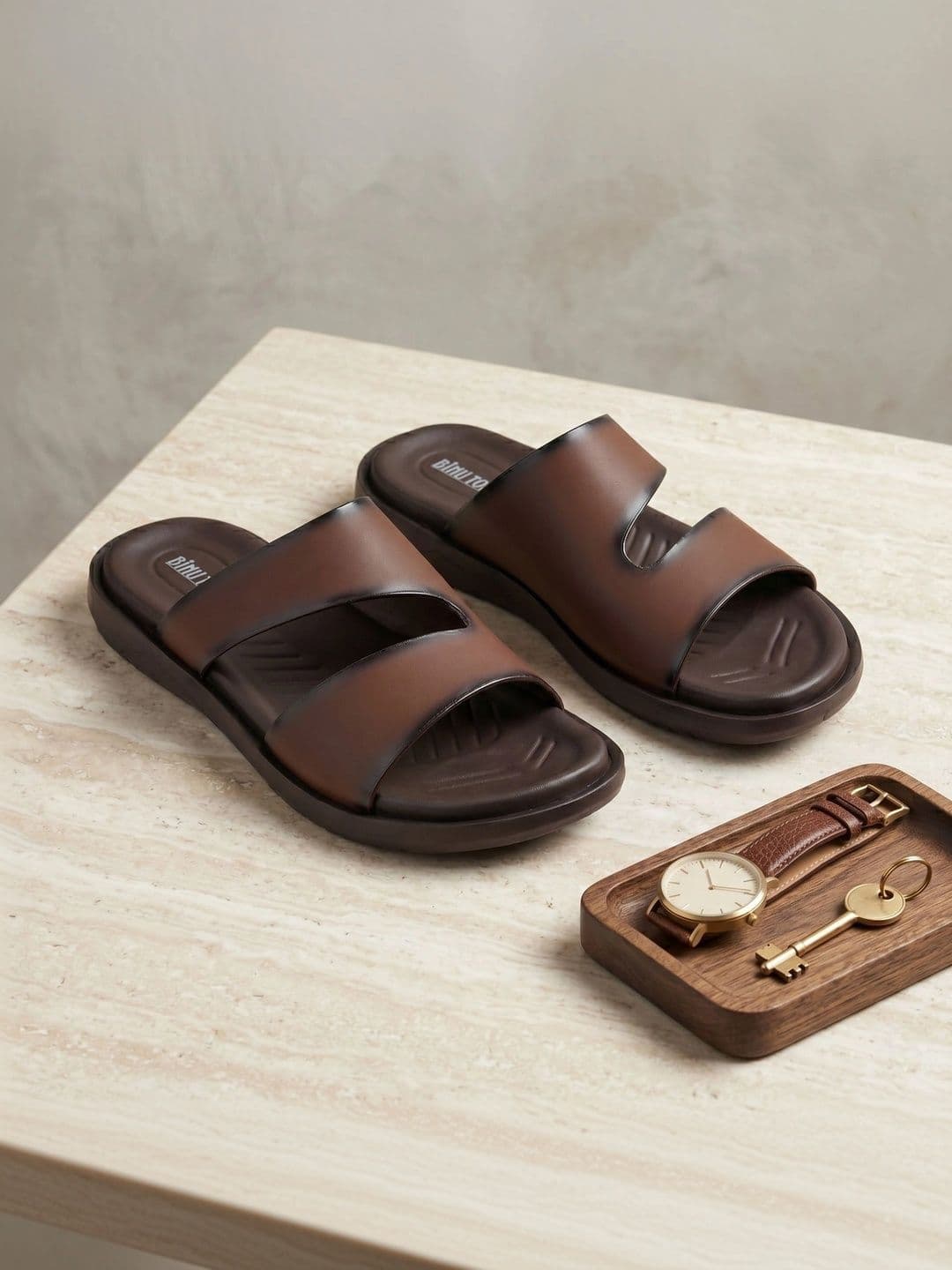 BINUTOP Men Comfort Sandals thumbnail 5