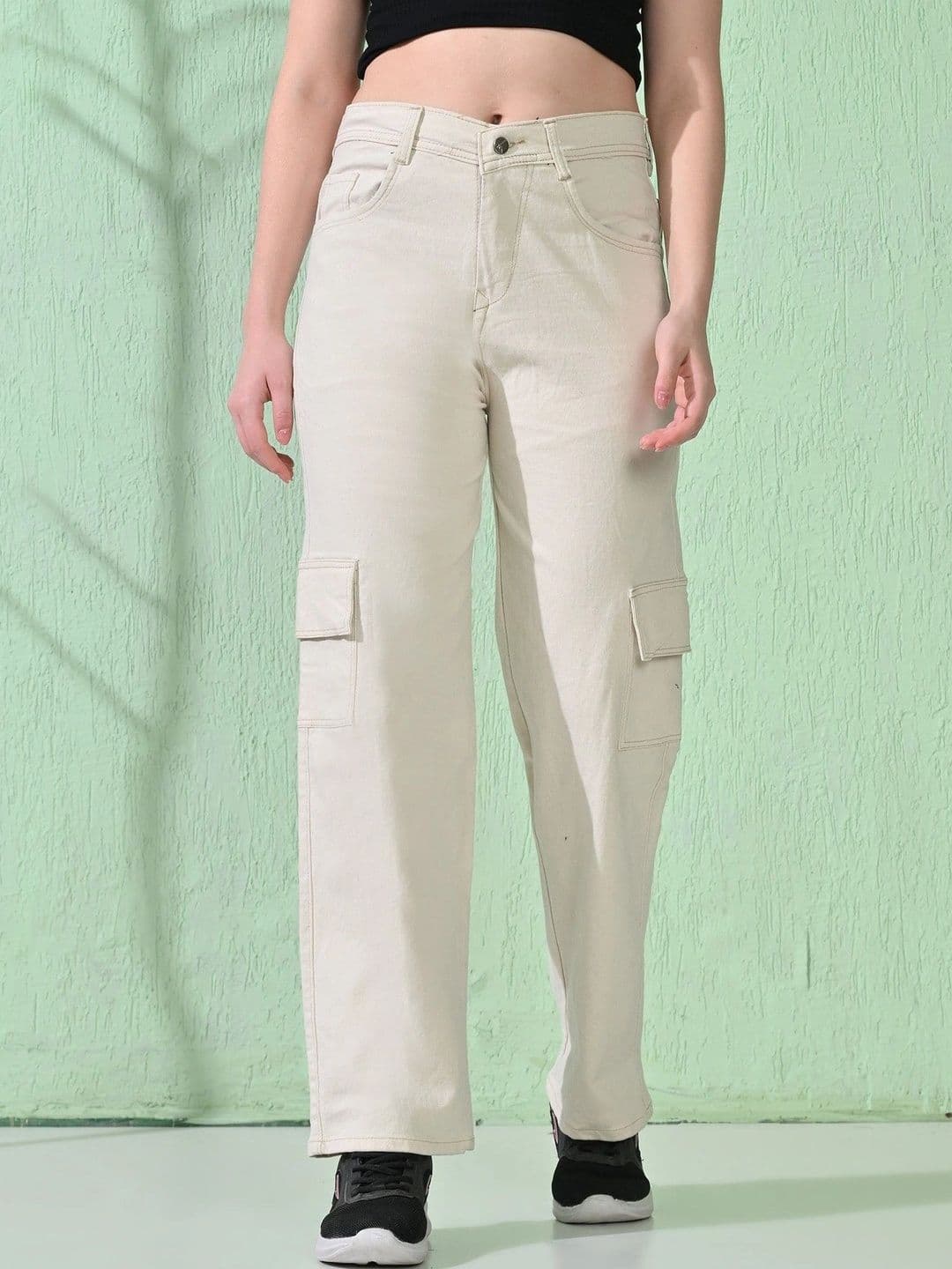 Encrypt Women Classic Regular Fit Mid-Rise Stretchable Jeans - view 1