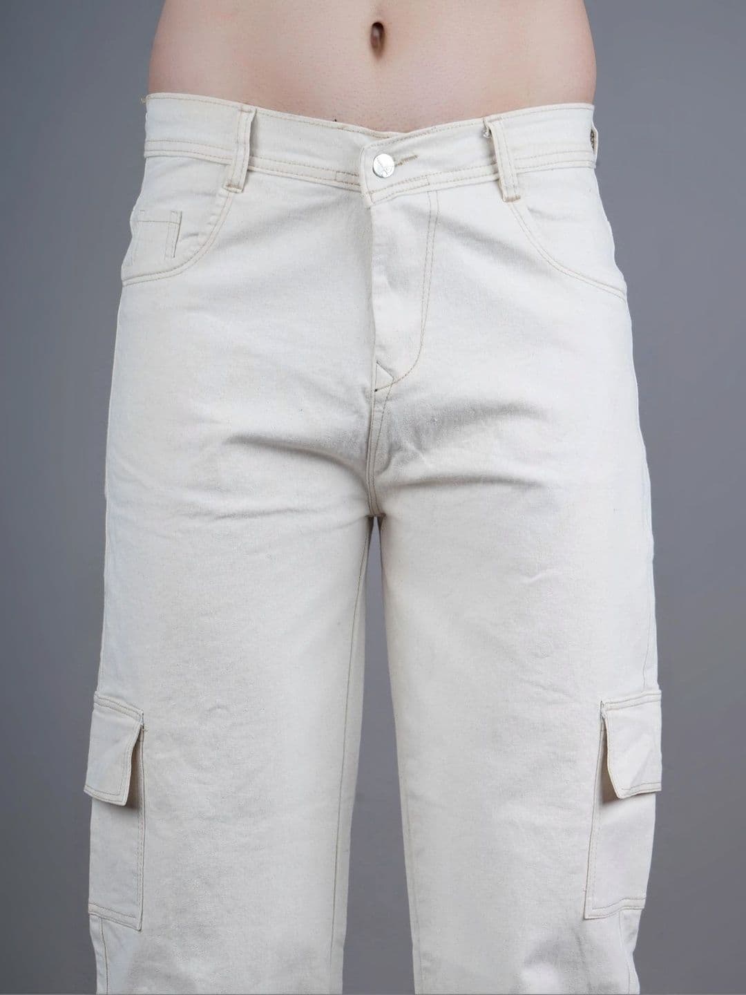 R.Code by The Roadster Life Co. Men Classic Relaxed Fit Mid-Rise Stretchable Jeans thumbnail 4