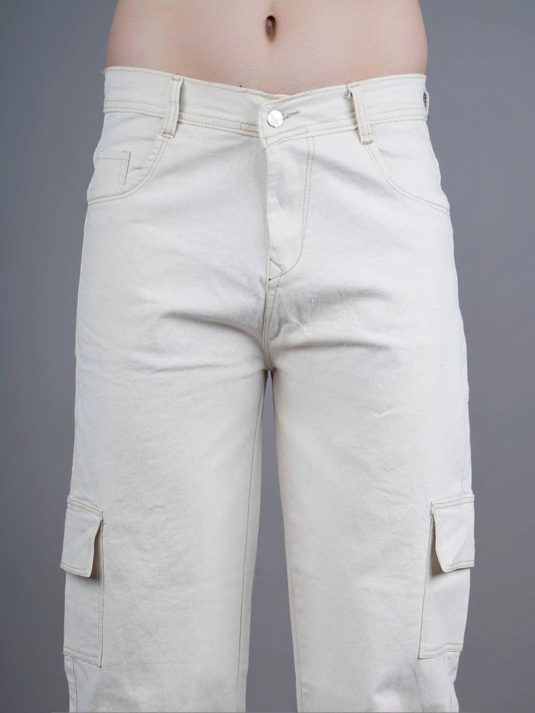 R.Code by The Roadster Life Co. Men Classic Relaxed Fit Mid-Rise Stretchable Jeans thumbnail 3