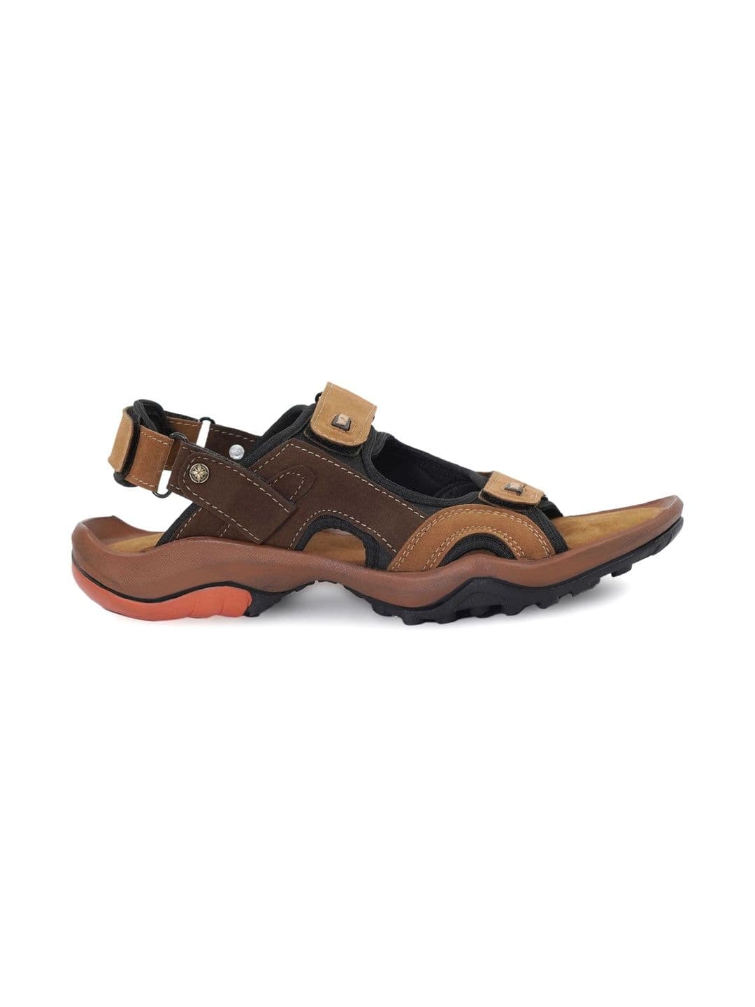 ROYAL CRUZZ Men Suede Comfort Sandals With Adjustable Strap thumbnail 3