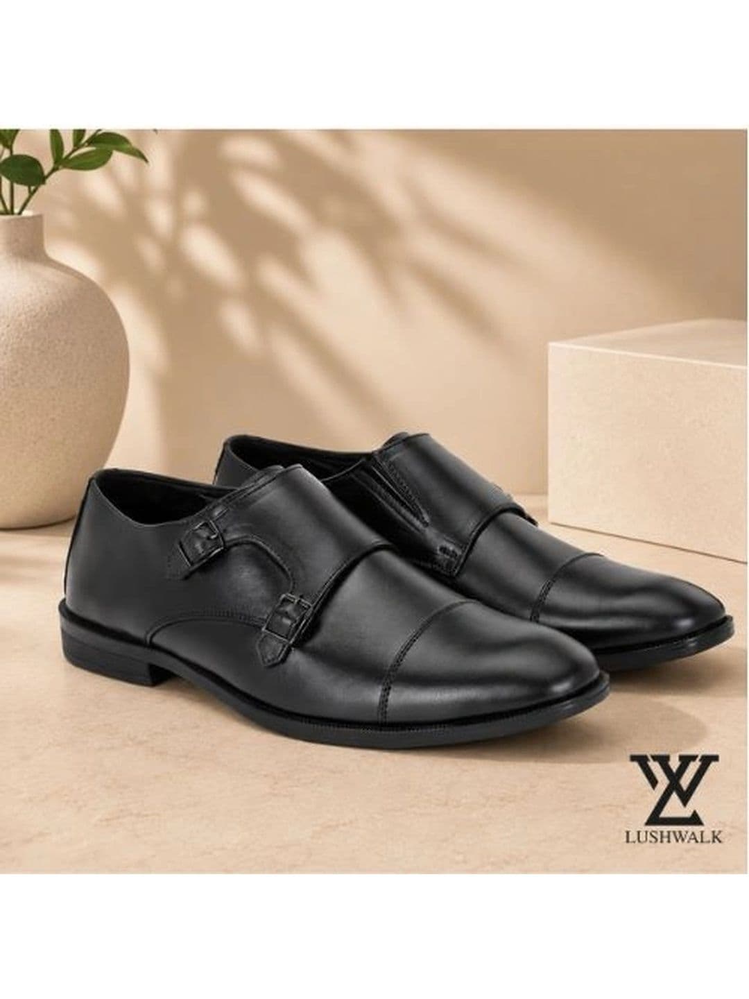 Lushwalk Men Leather Round-Toe Formal Shoes - view 1