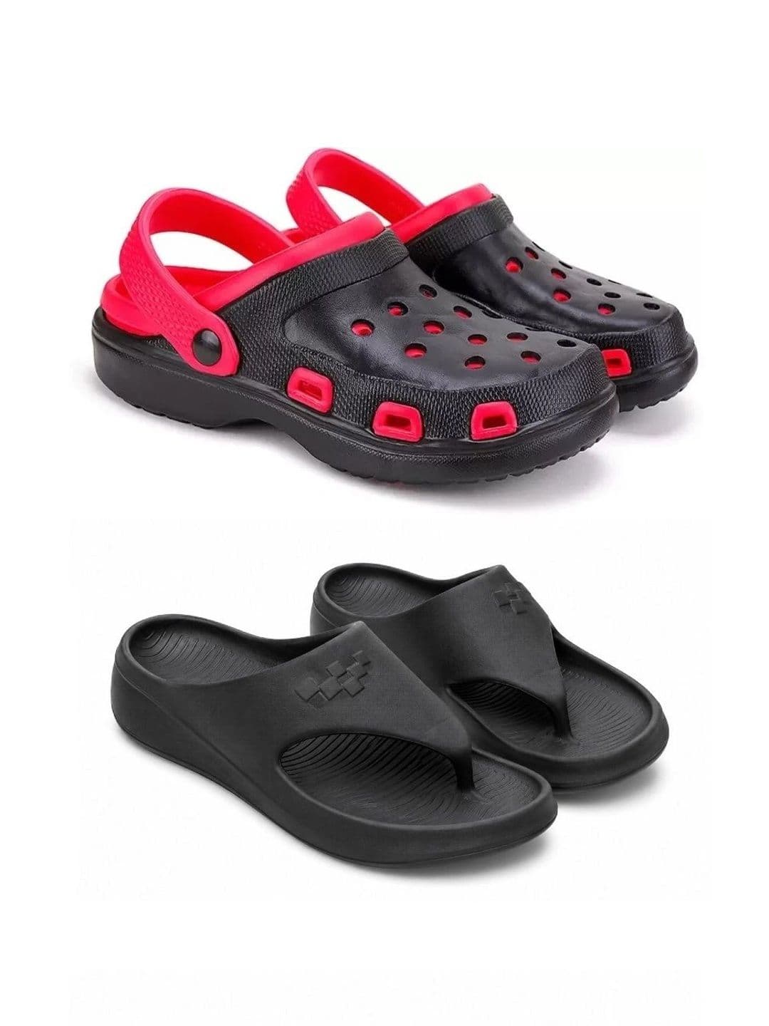 NEW ORANIE Pack Of 2 Men Thong Flip-Flops EVA Clogs - view 1