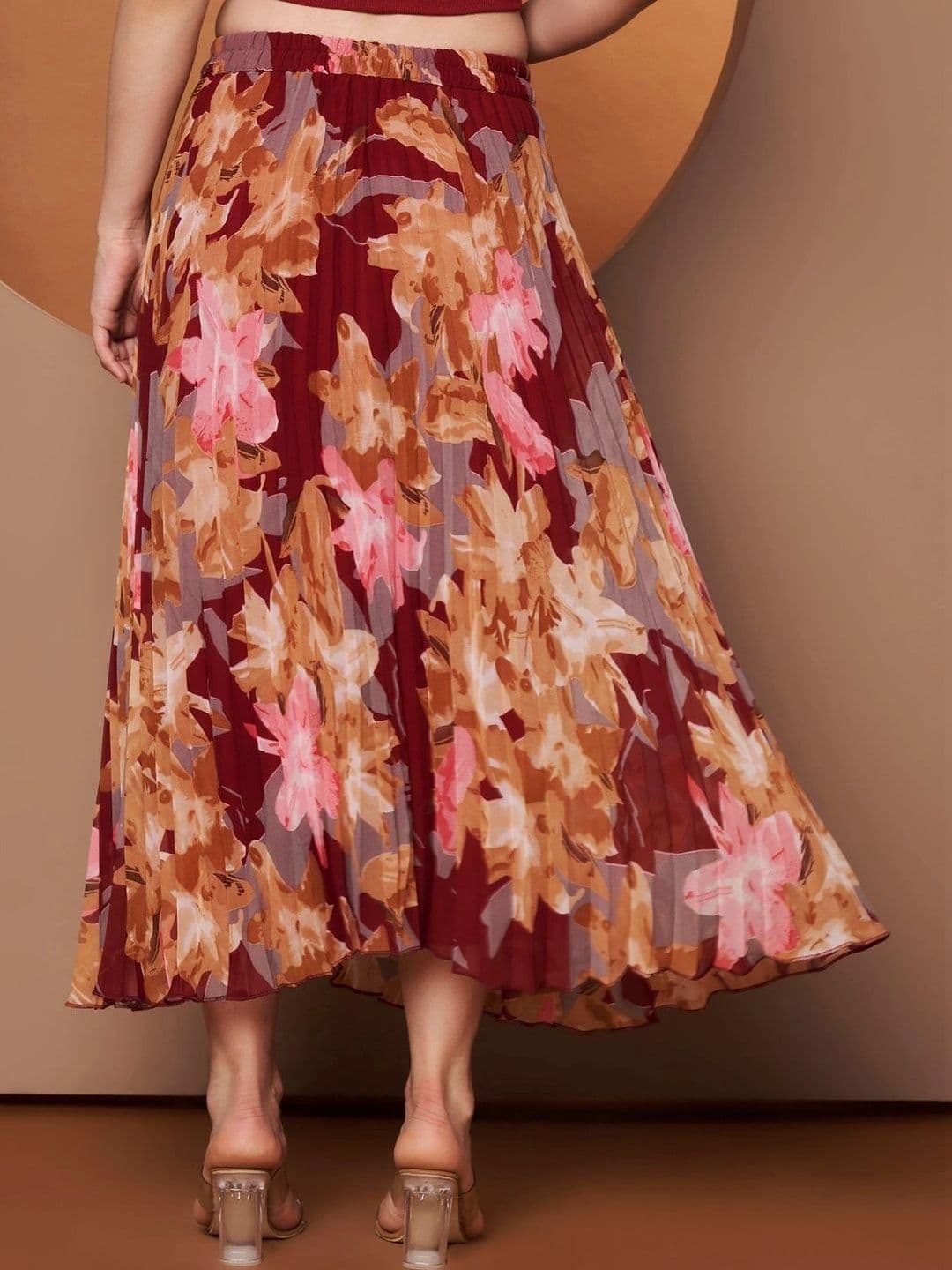 CORSICA Women Floral Midi Flared Skirt thumbnail 7