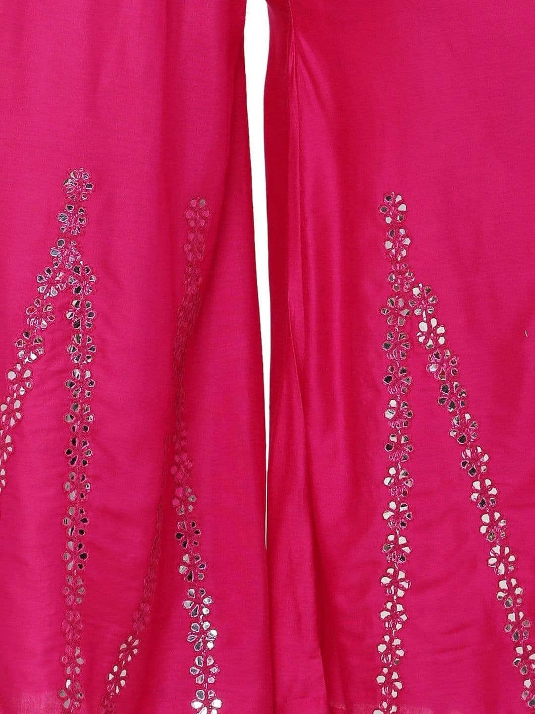 Meyara Women Embellished Knitted Ethnic Palazzos thumbnail 2