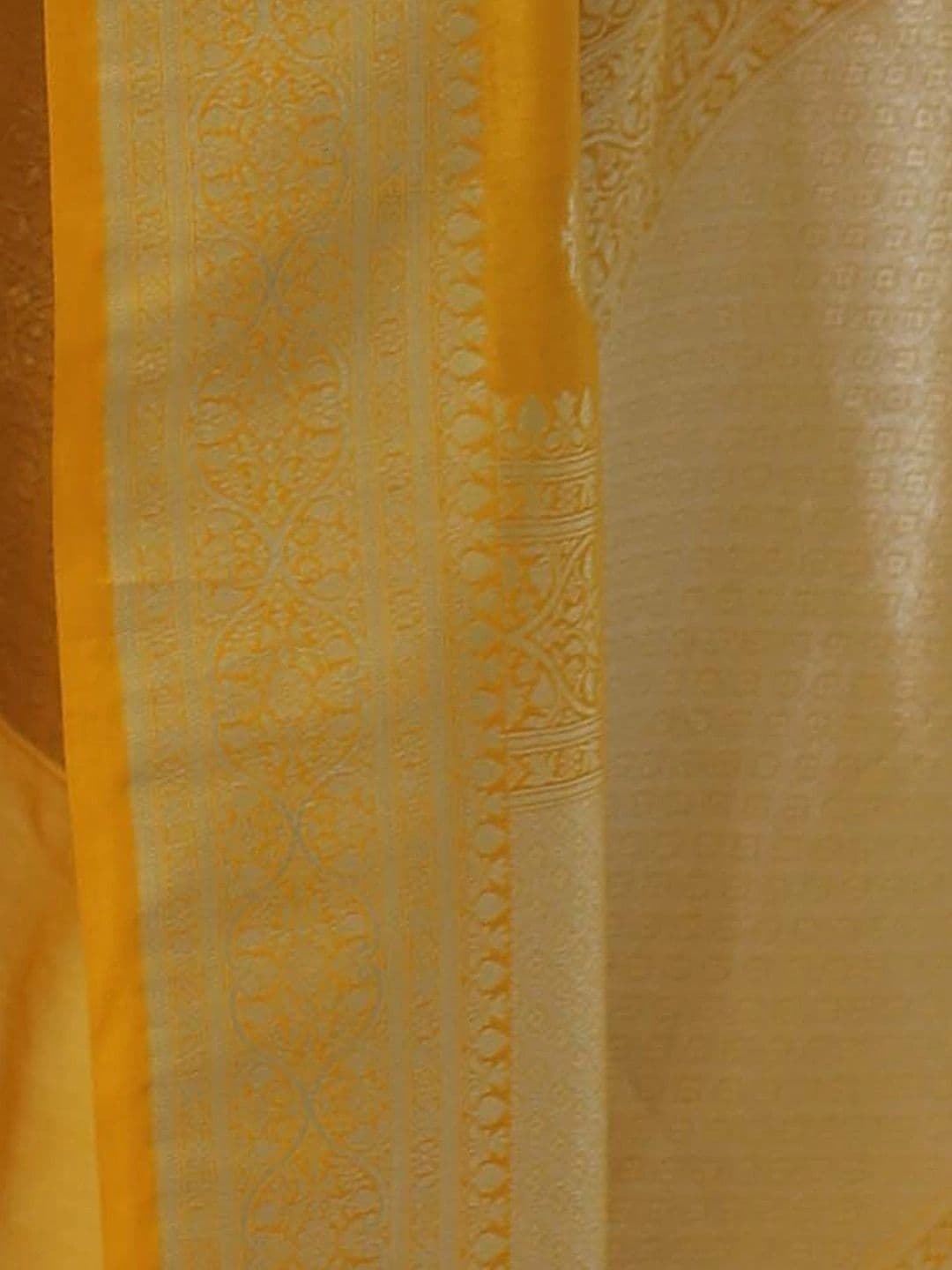 SANISA Woven Design Zari Silk Blend Saree thumbnail 5