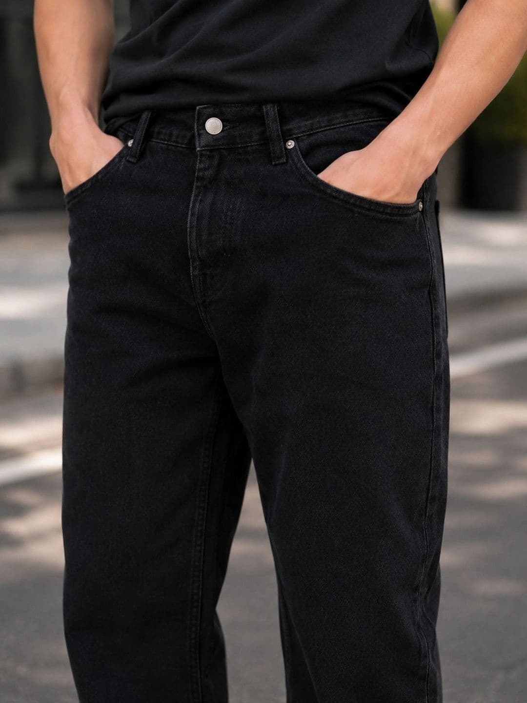 MQ Denim Men Straight Fit Mid-Rise Jeans thumbnail 5