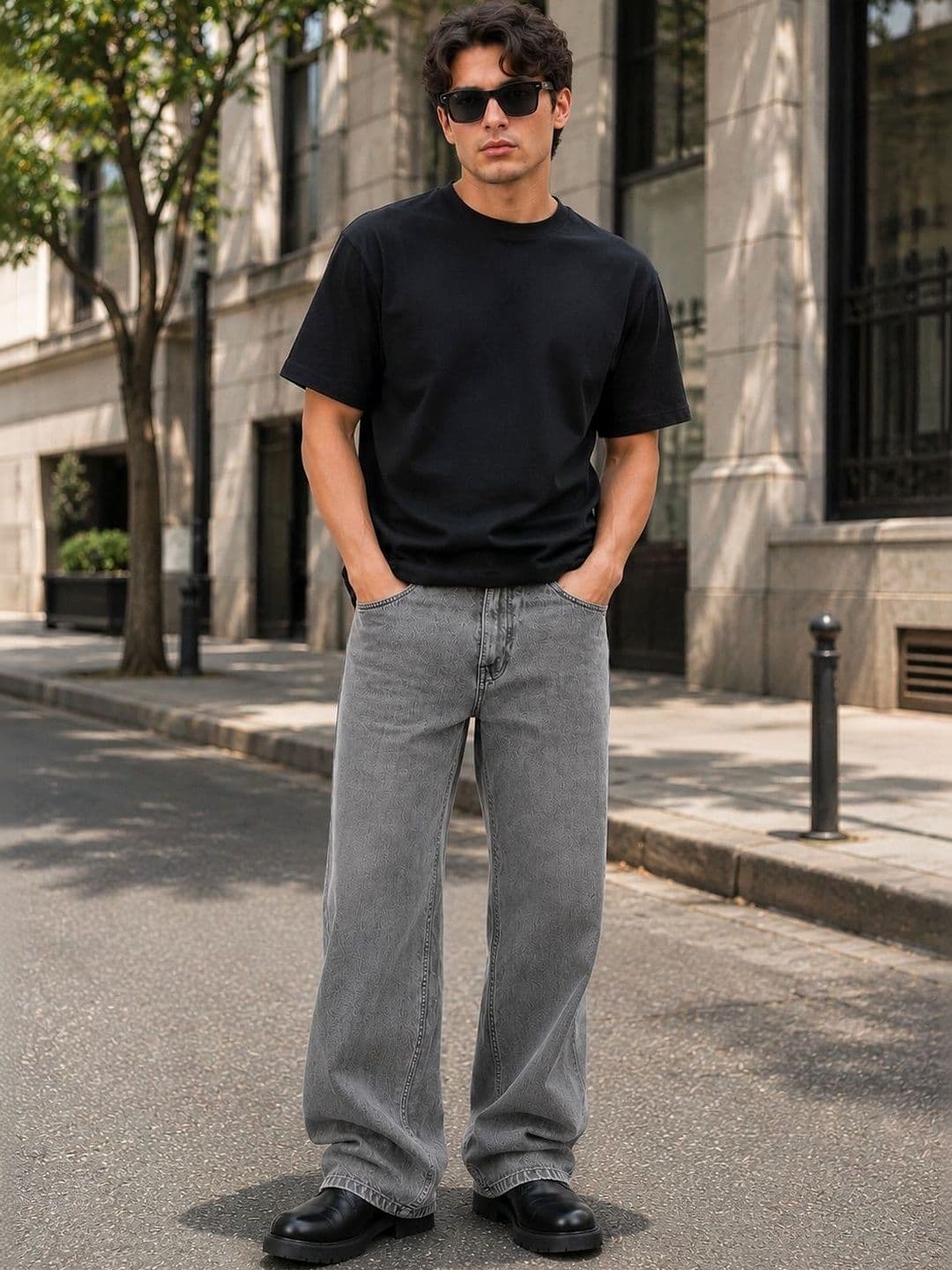 MQ Denim Men Straight Fit Mid-Rise Jeans thumbnail 3