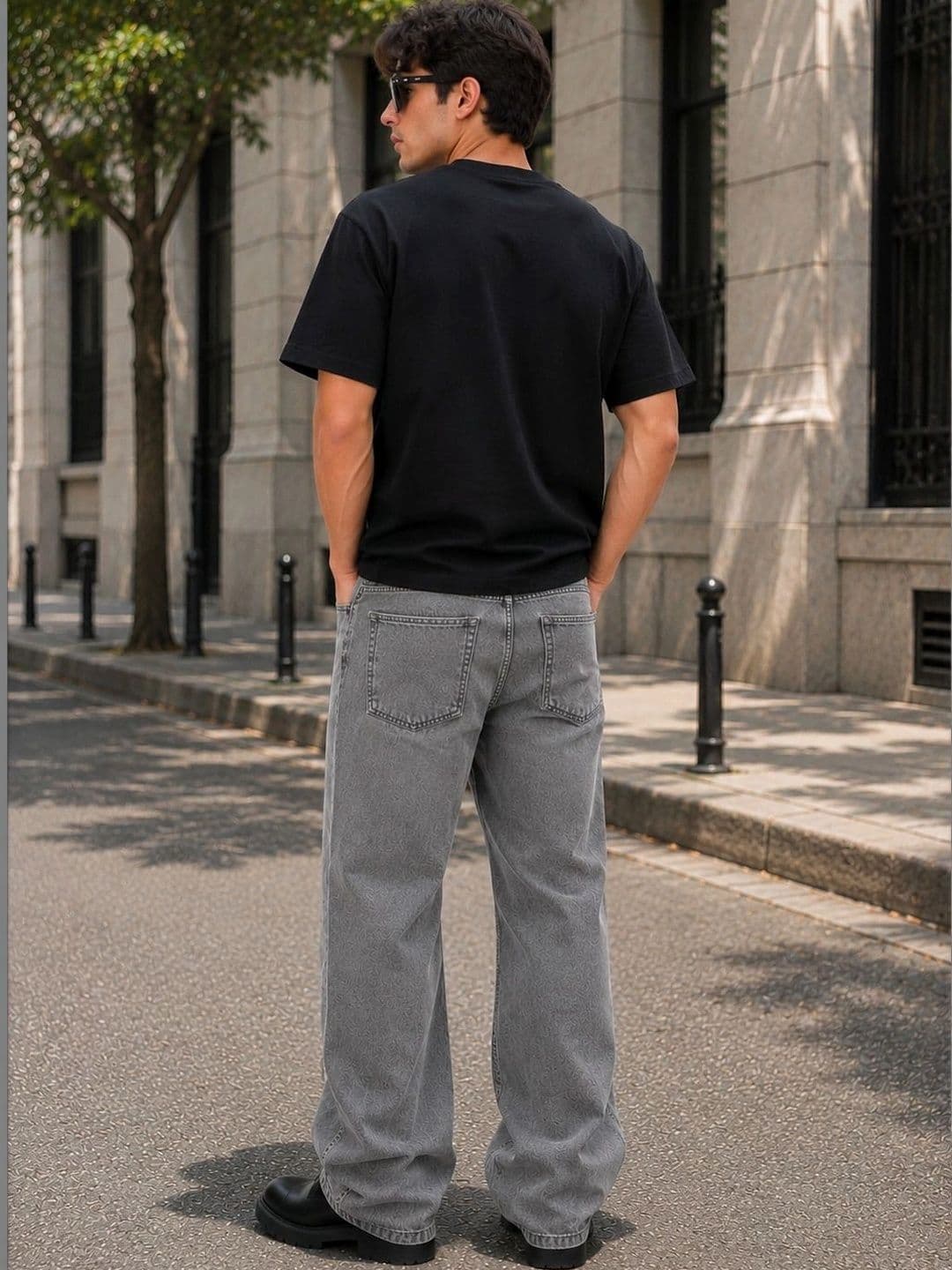 MQ Denim Men Straight Fit Mid-Rise Jeans thumbnail 4