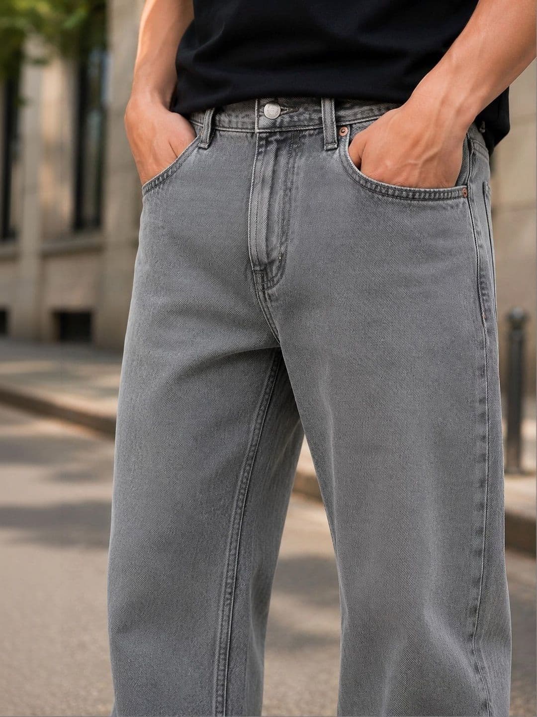 MQ Denim Men Straight Fit Mid-Rise Jeans thumbnail 6