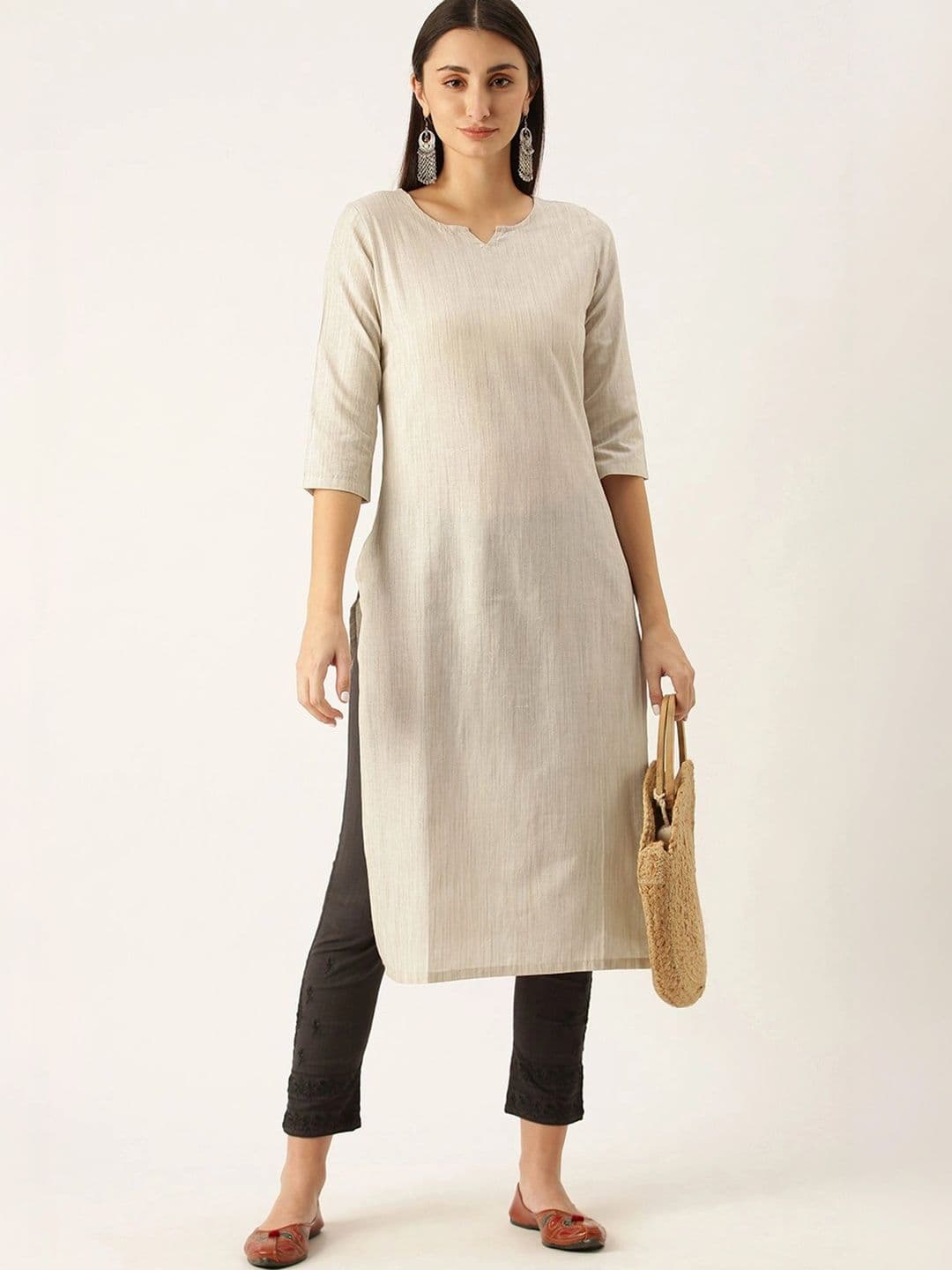 Anouk X fwd Women Regular Straight Kurta thumbnail 2