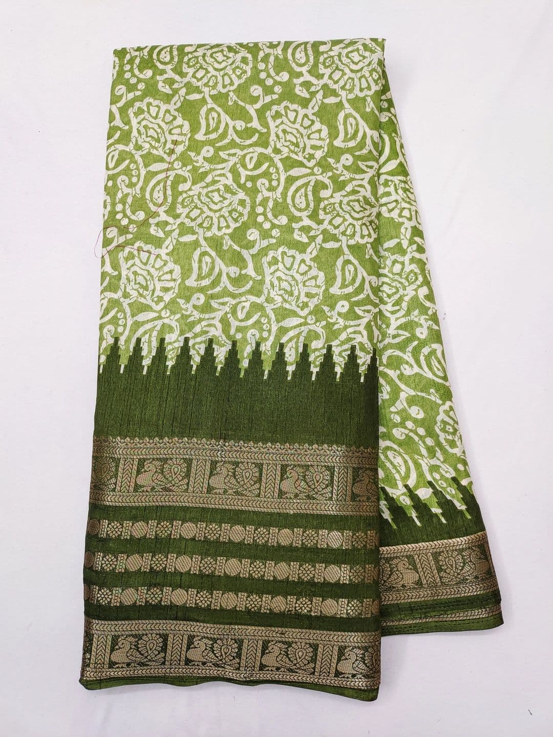 BOLOKA Zari Art Silk Designer Saree thumbnail 3