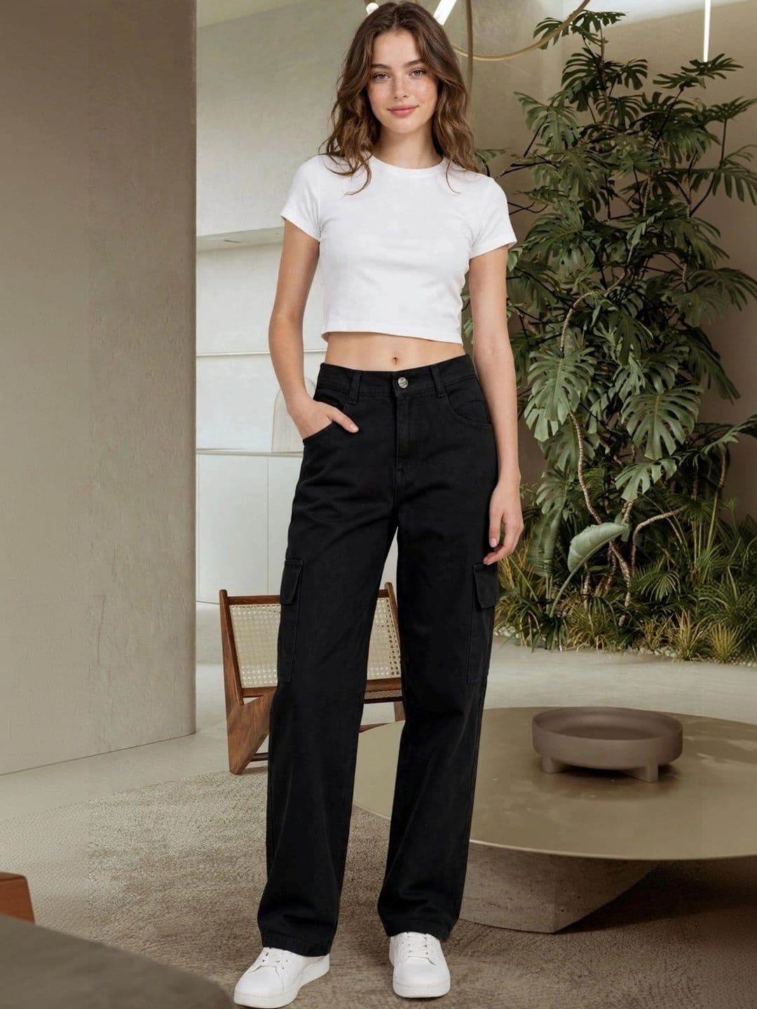 DressBerry Women Classic Relaxed Fit Mid-Rise Stretchable Jeans - view 1