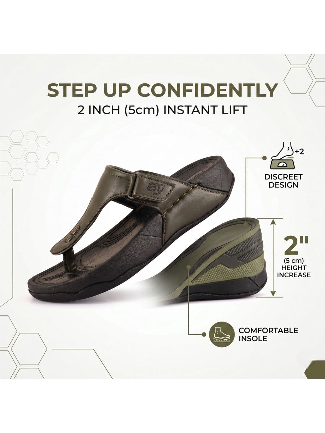 BINUTOP Men Comfort Sandals thumbnail 4