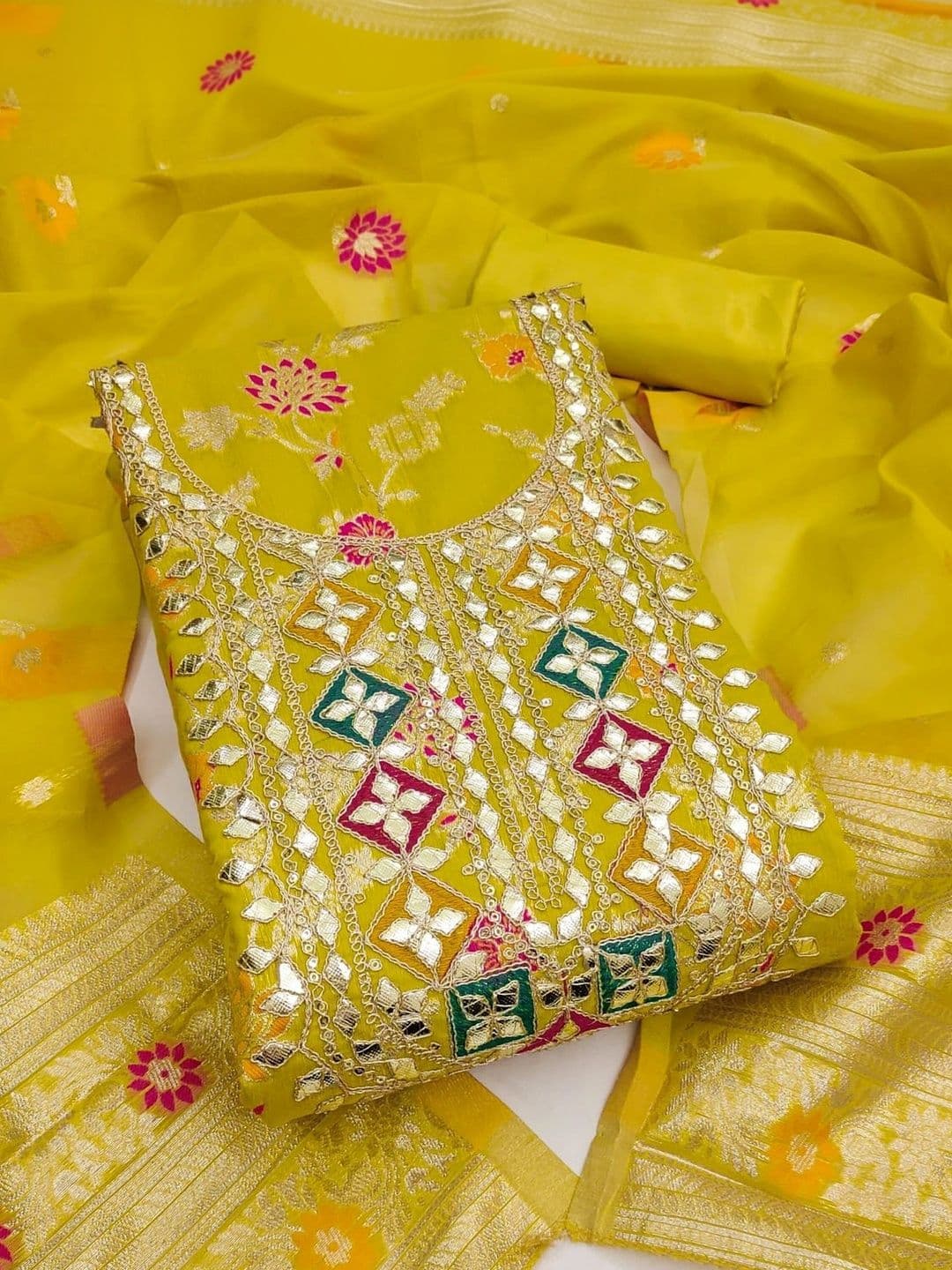TAVAS Unstitched Dress Material thumbnail 3