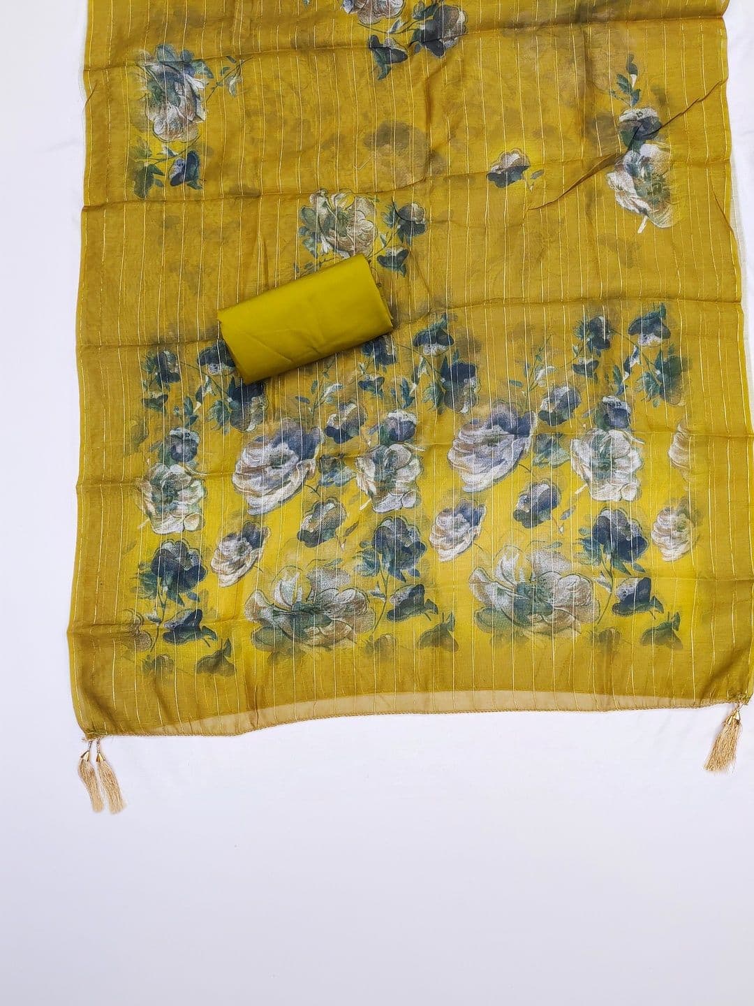 TAVAS Embroidered Unstitched Dress Material thumbnail 2
