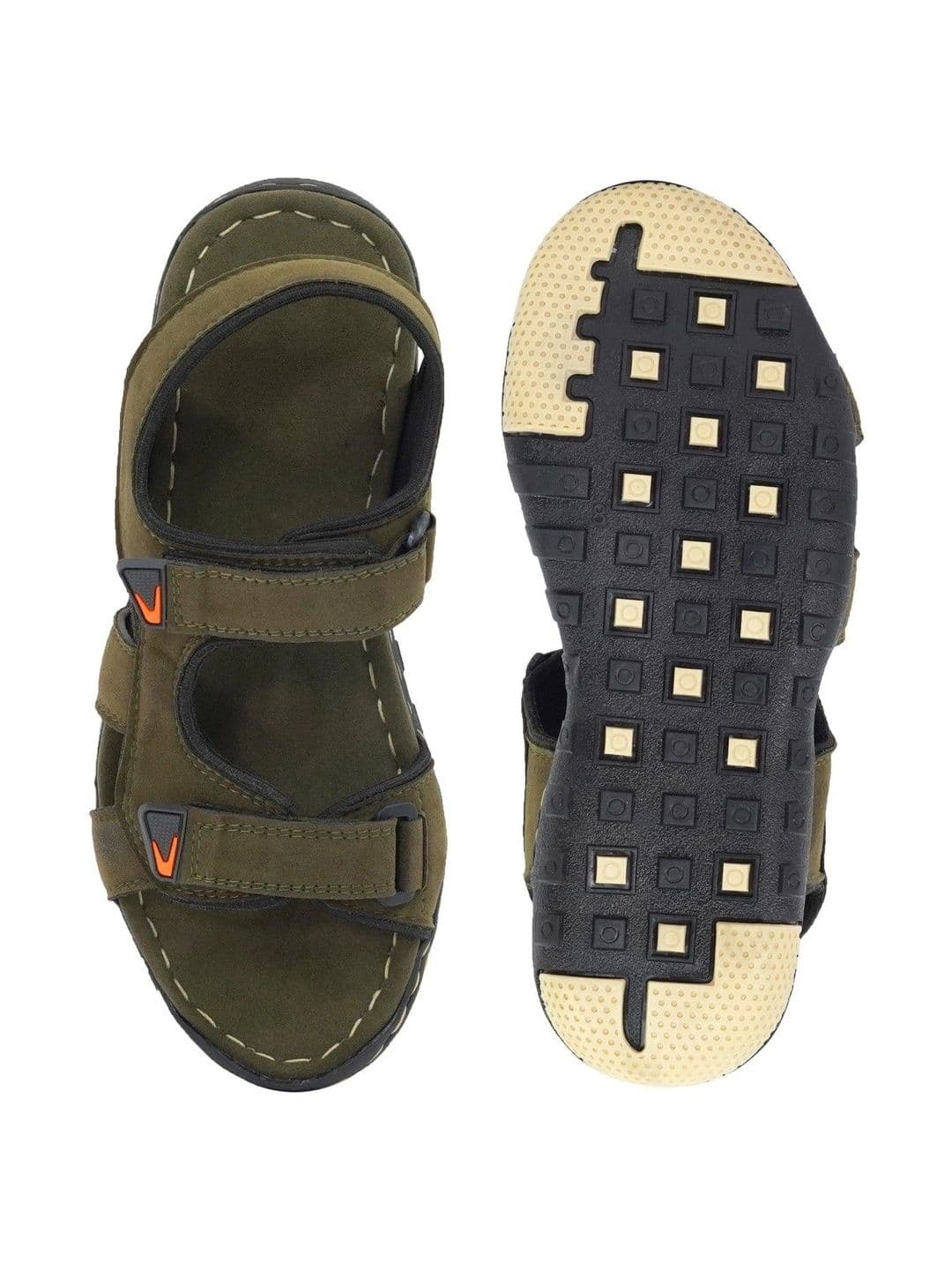 ROYAL CRUZZ Men Suede Comfort Sandals thumbnail 2