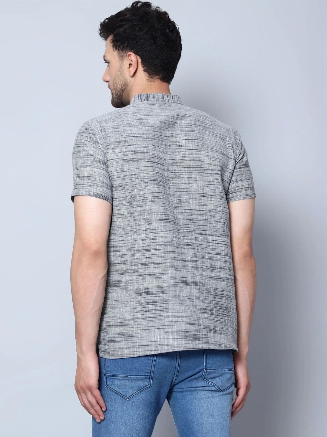 Latest Chikan Garments Men Khadi Kurta thumbnail 4